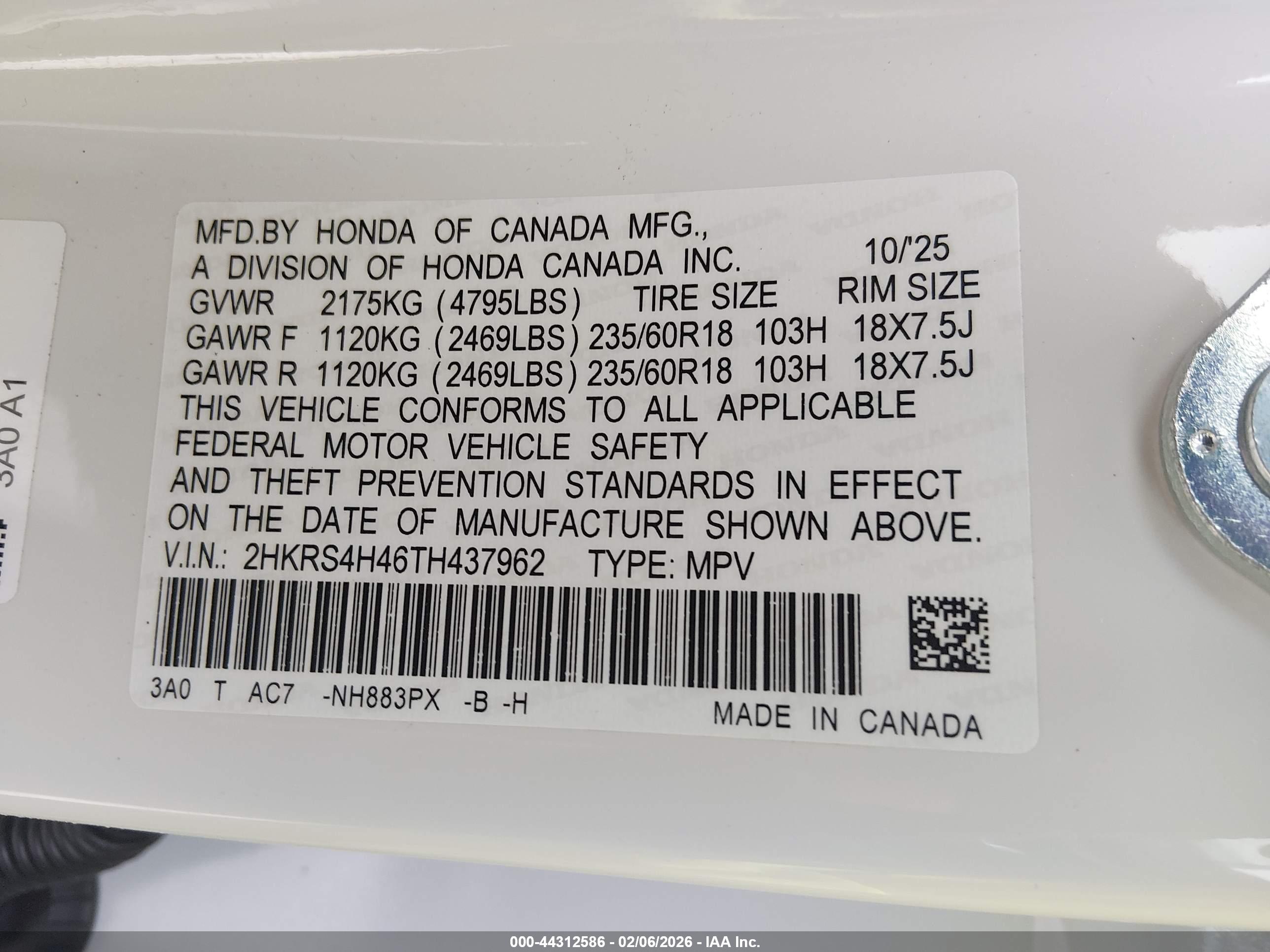 HONDA CR-V image 9