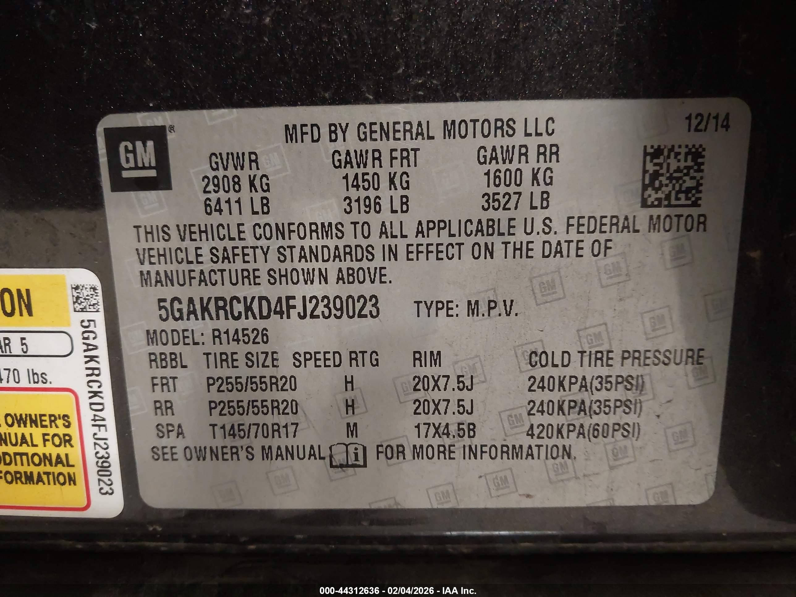 BUICK ENCLAVE image 9
