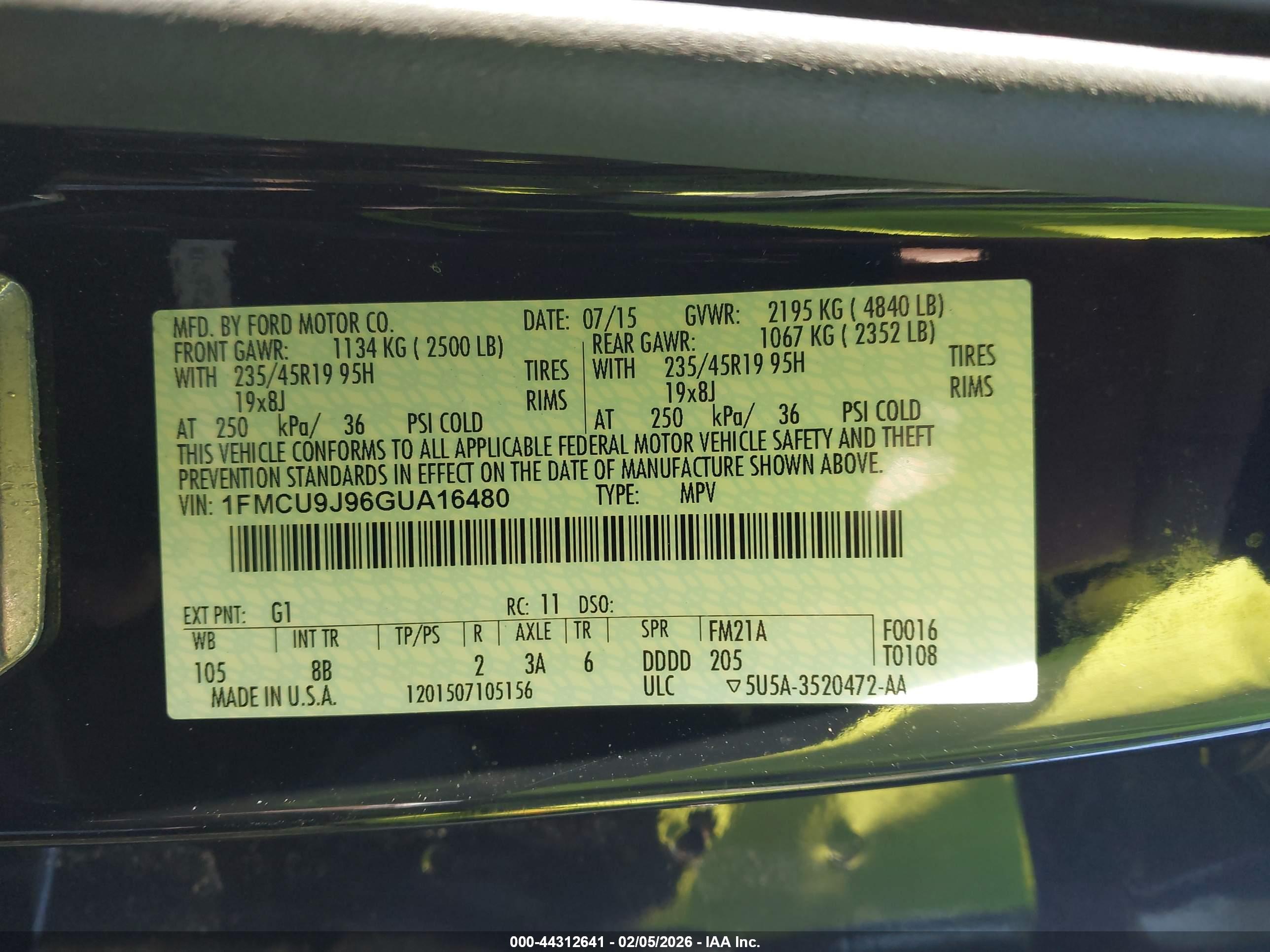 FORD ESCAPE image 9