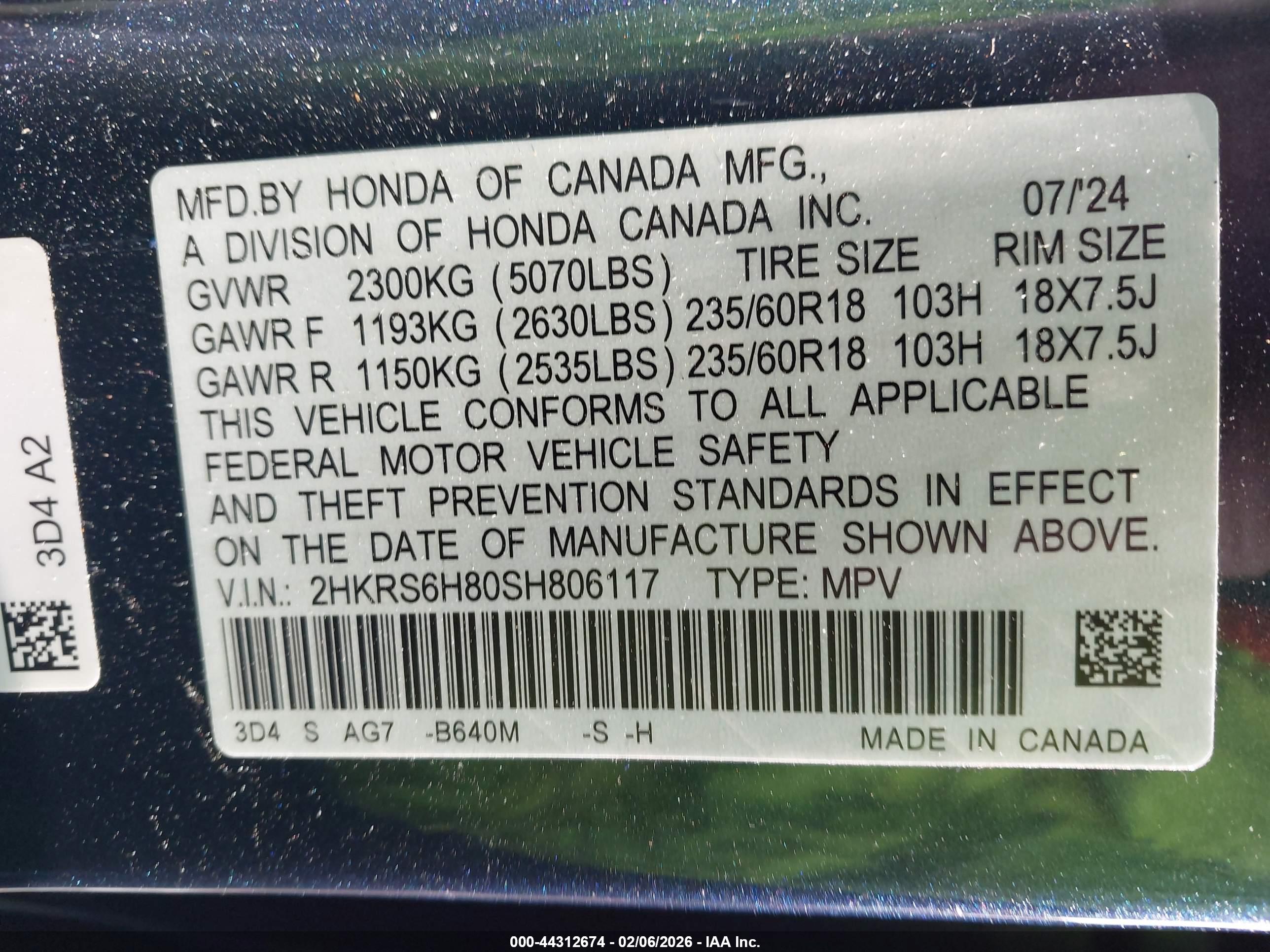 HONDA CR-V image 9