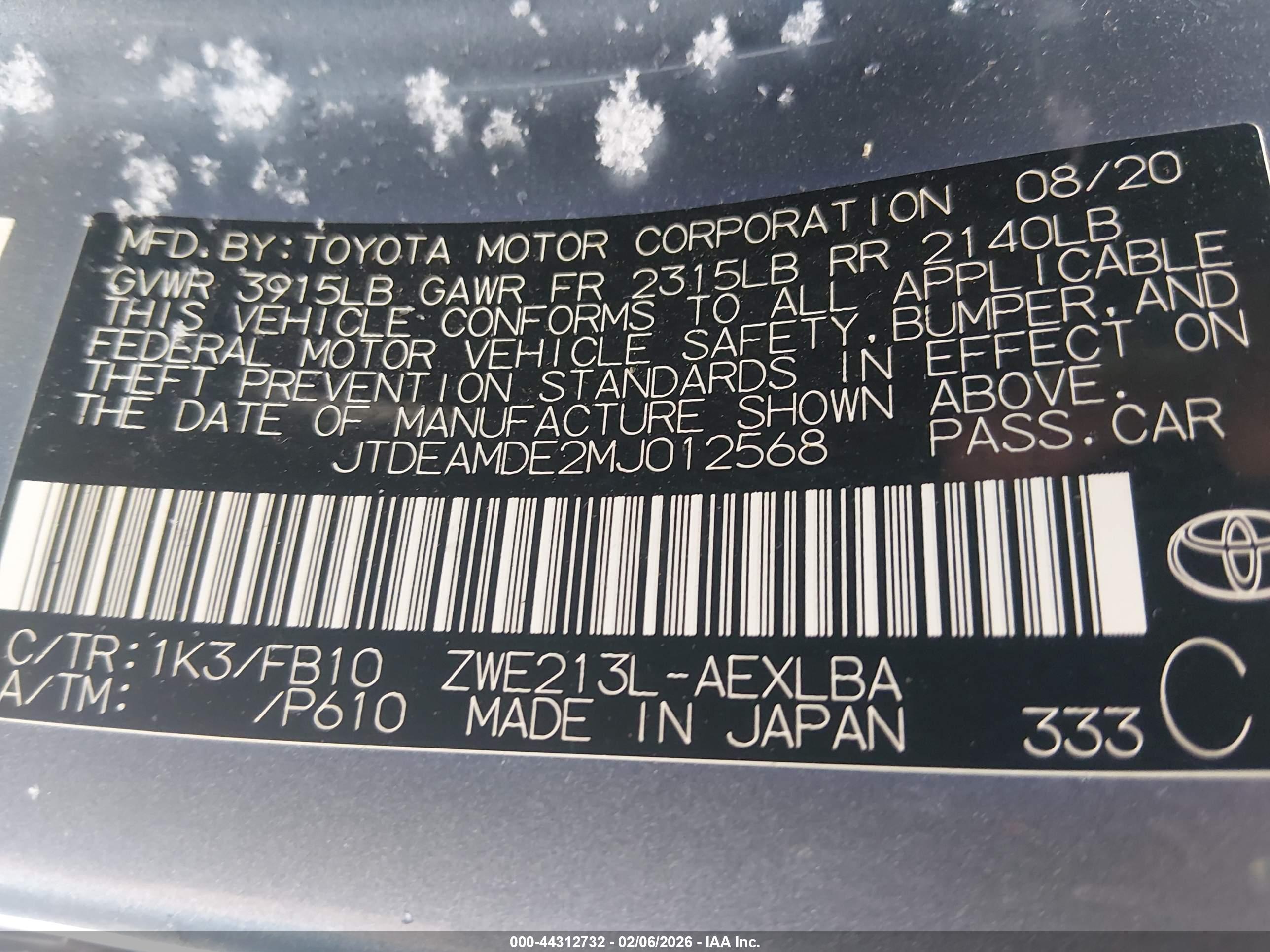 TOYOTA COROLLA image 9