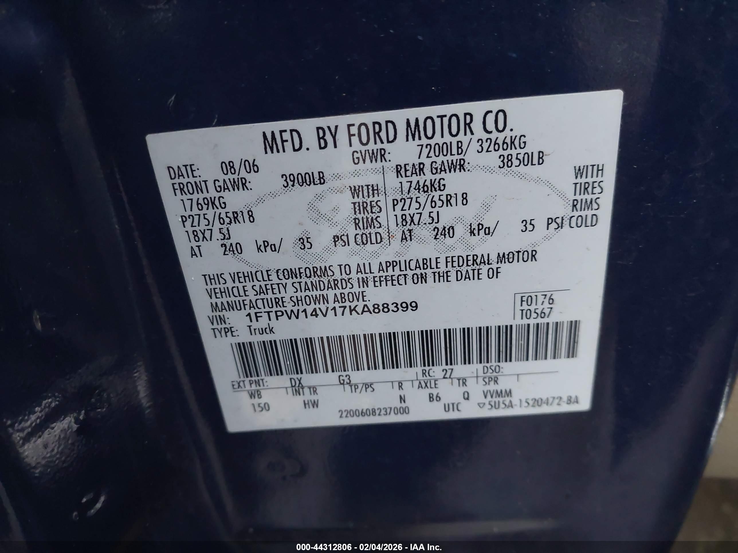 FORD F-150 image 9