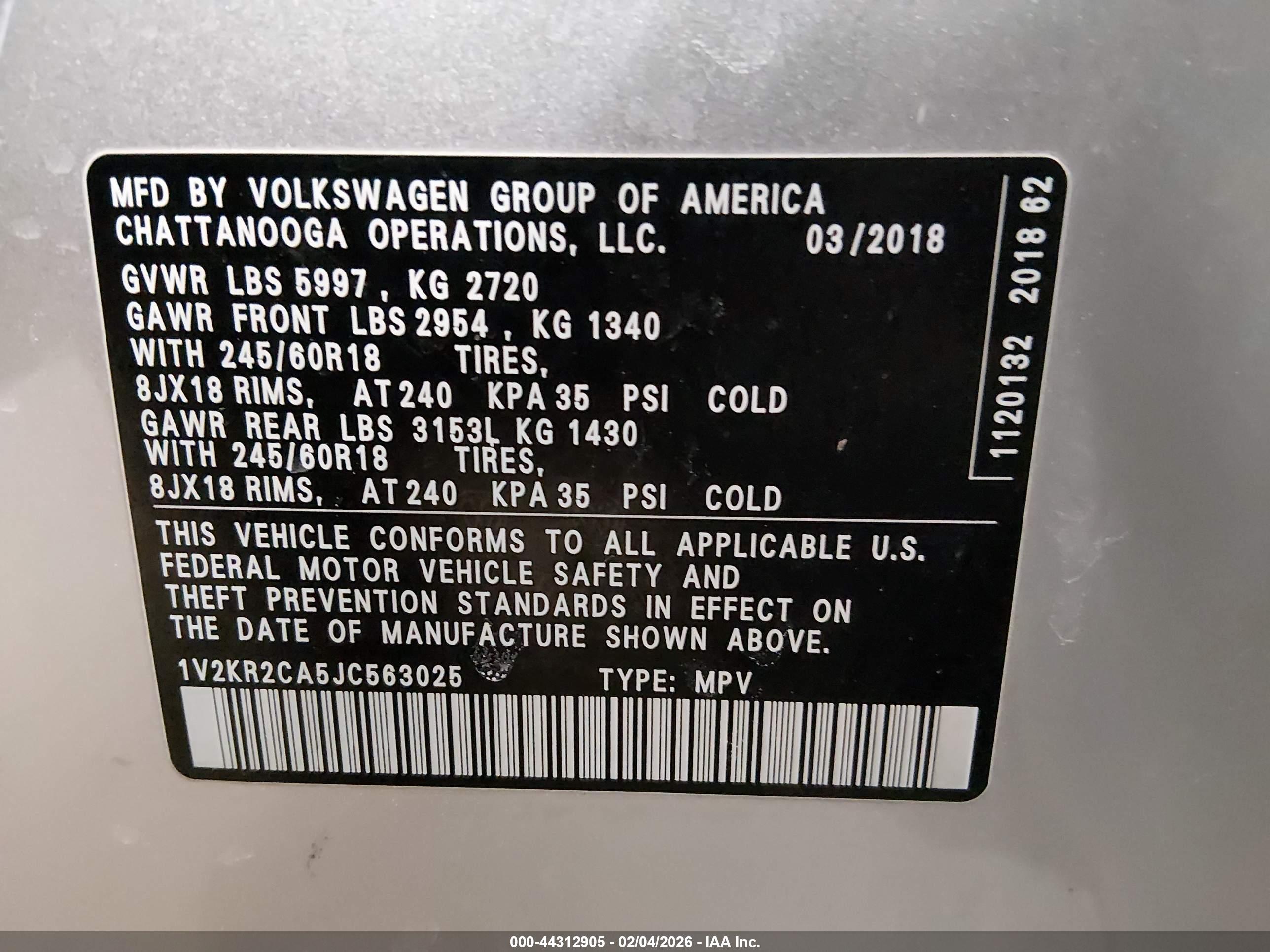 VOLKSWAGEN ATLAS image 9
