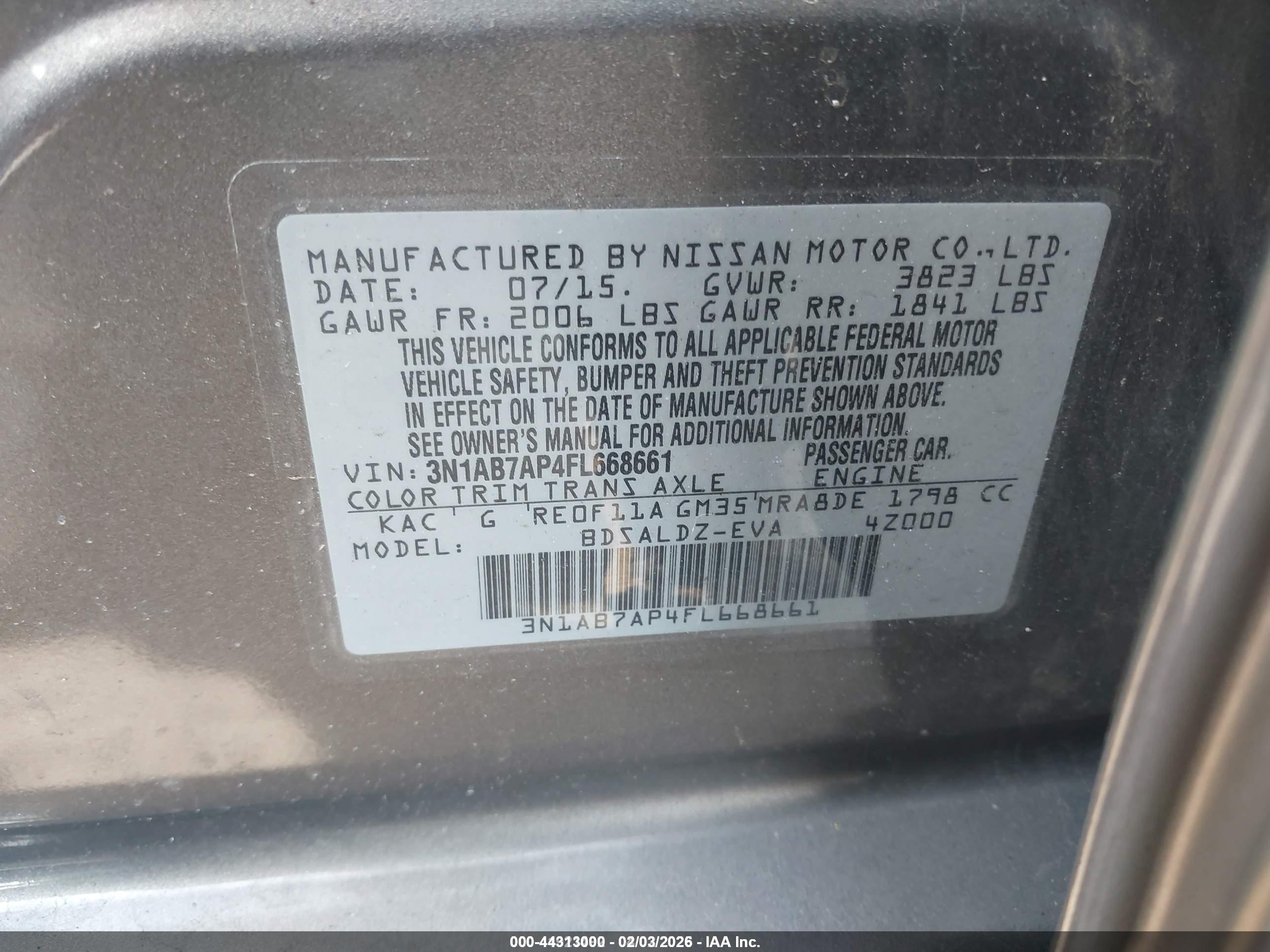 NISSAN SENTRA image 9