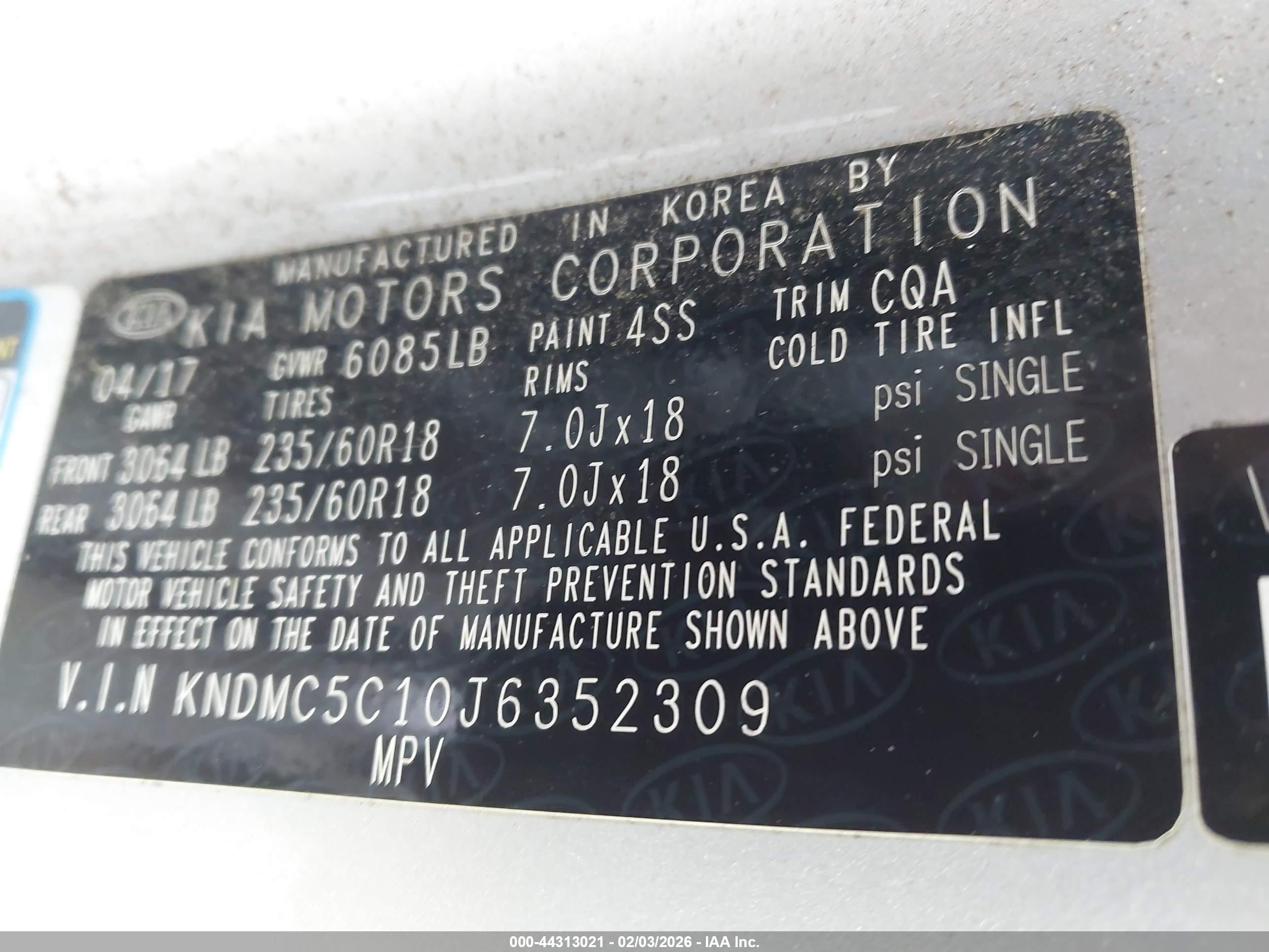 KIA SEDONA image 9