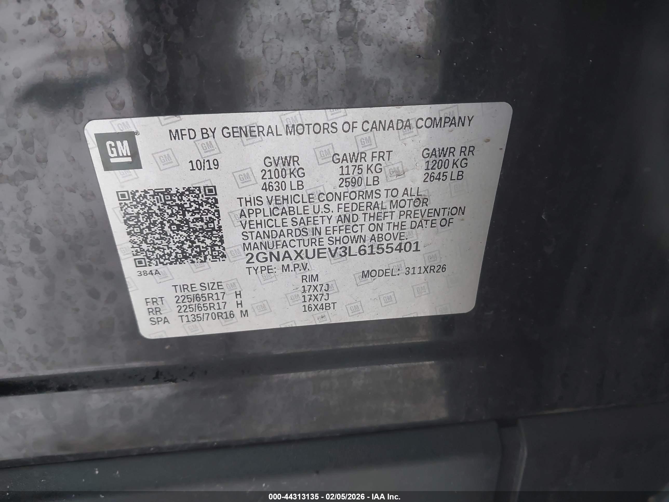 CHEVROLET EQUINOX image 9