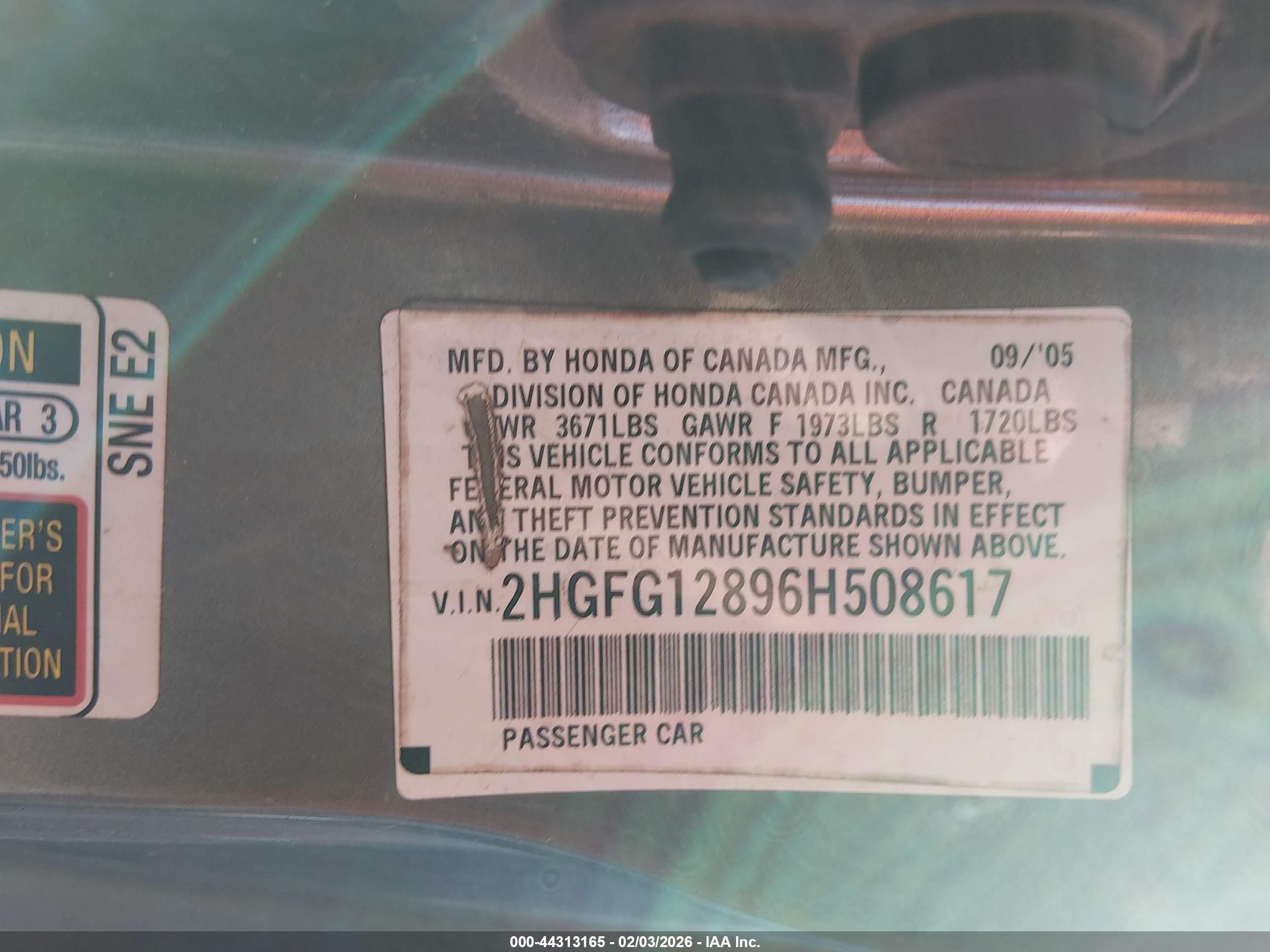 HONDA CIVIC image 9