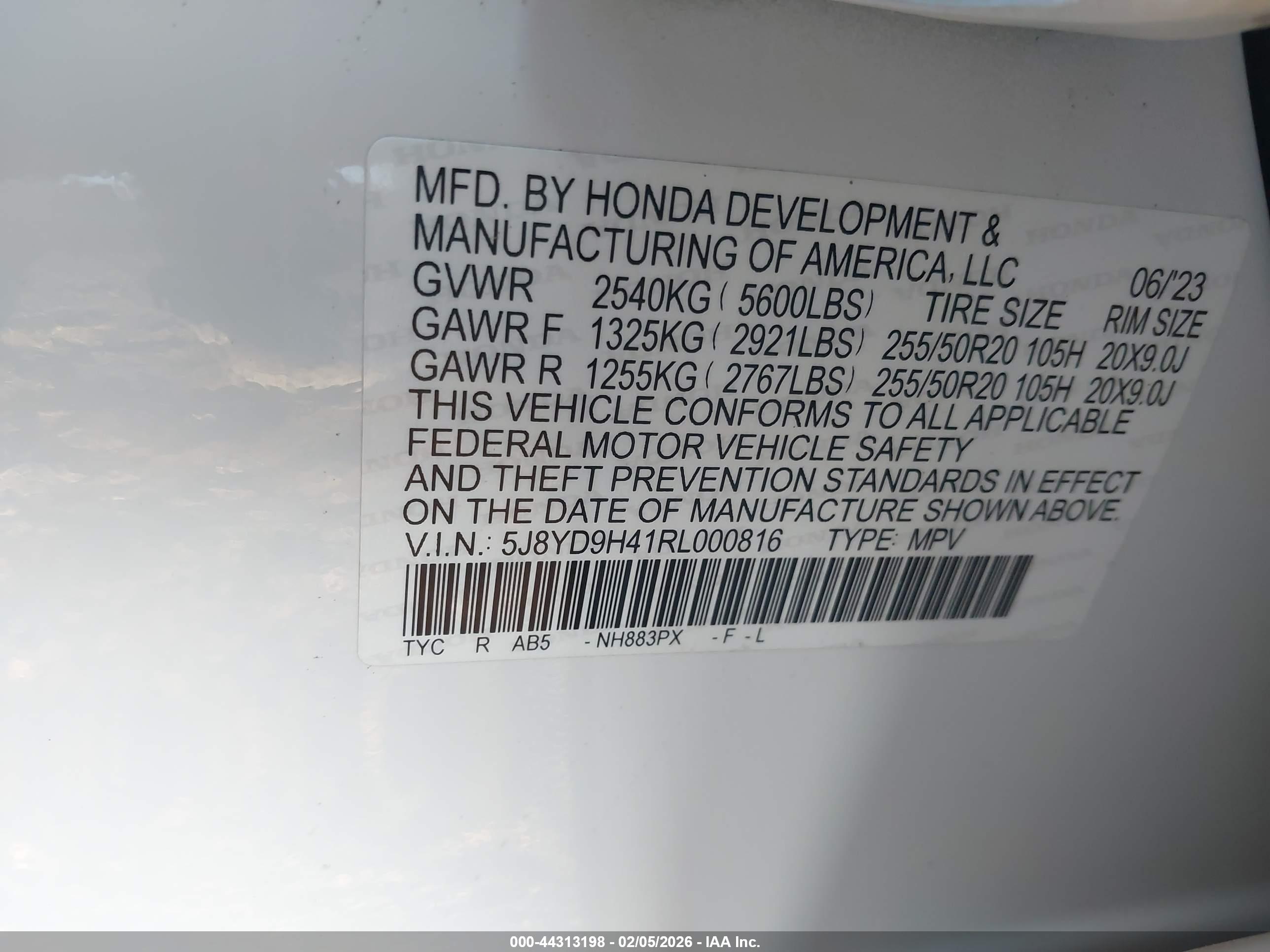 ACURA MDX image 9