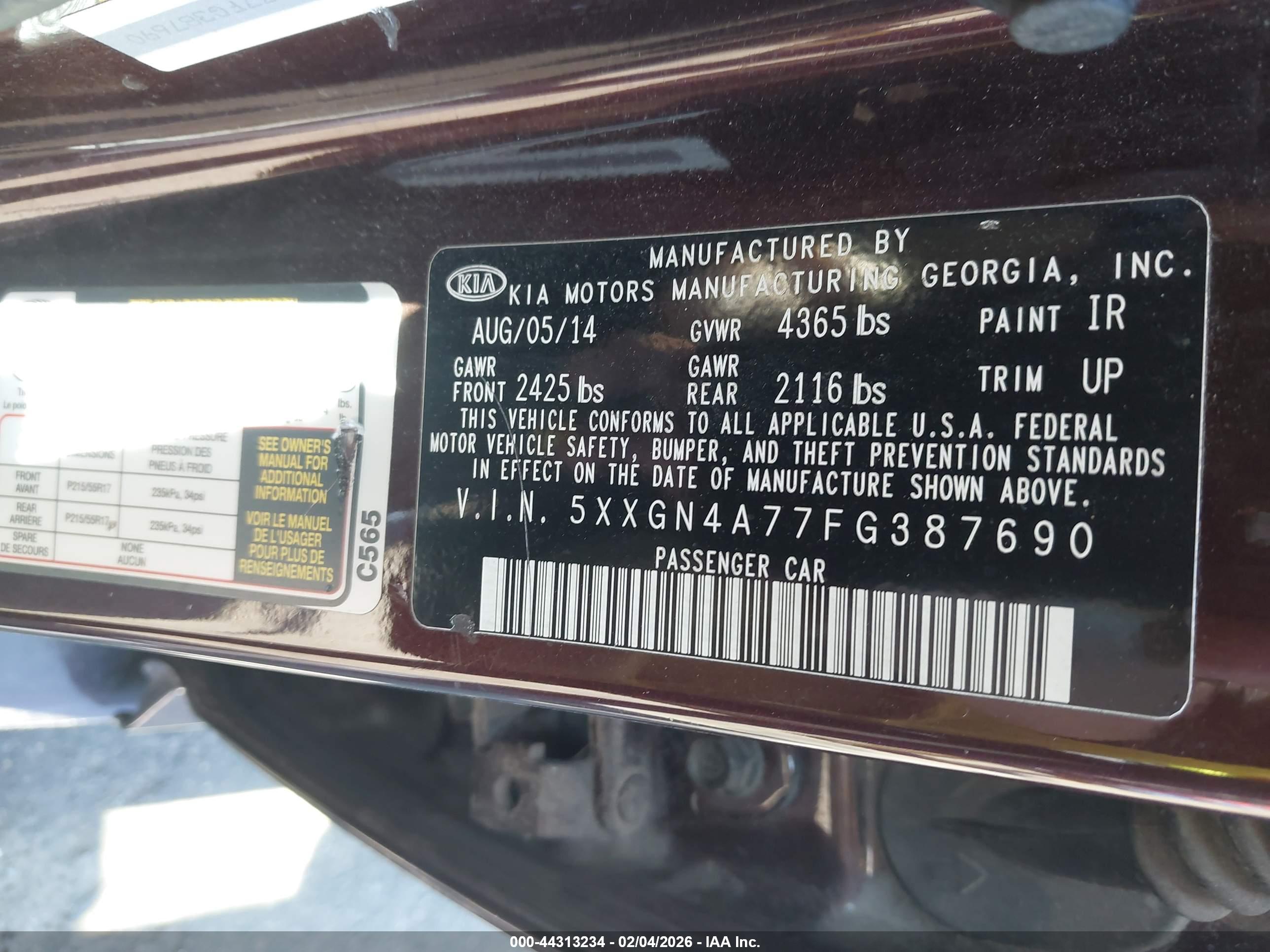 KIA OPTIMA image 9