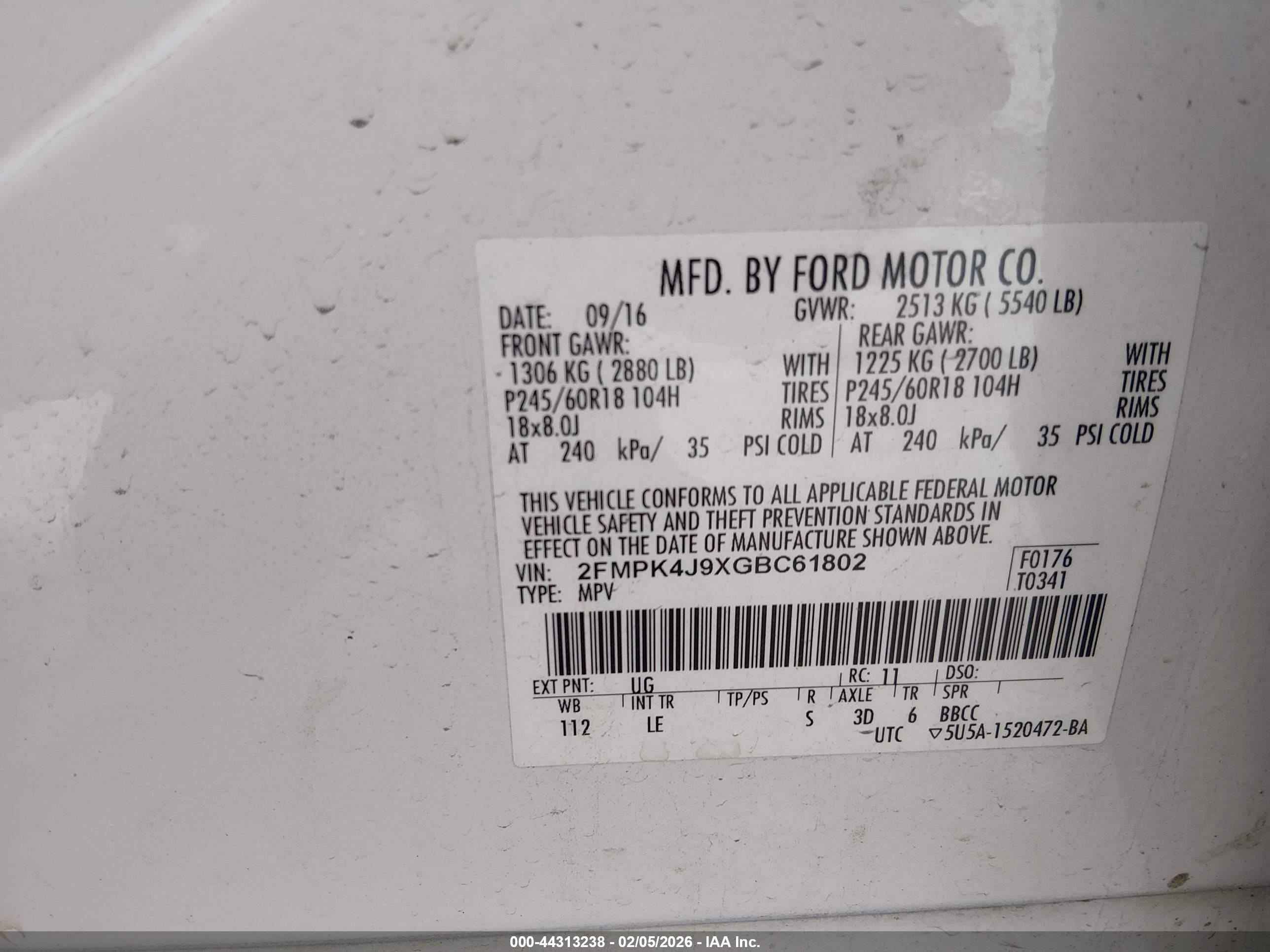 FORD EDGE image 9