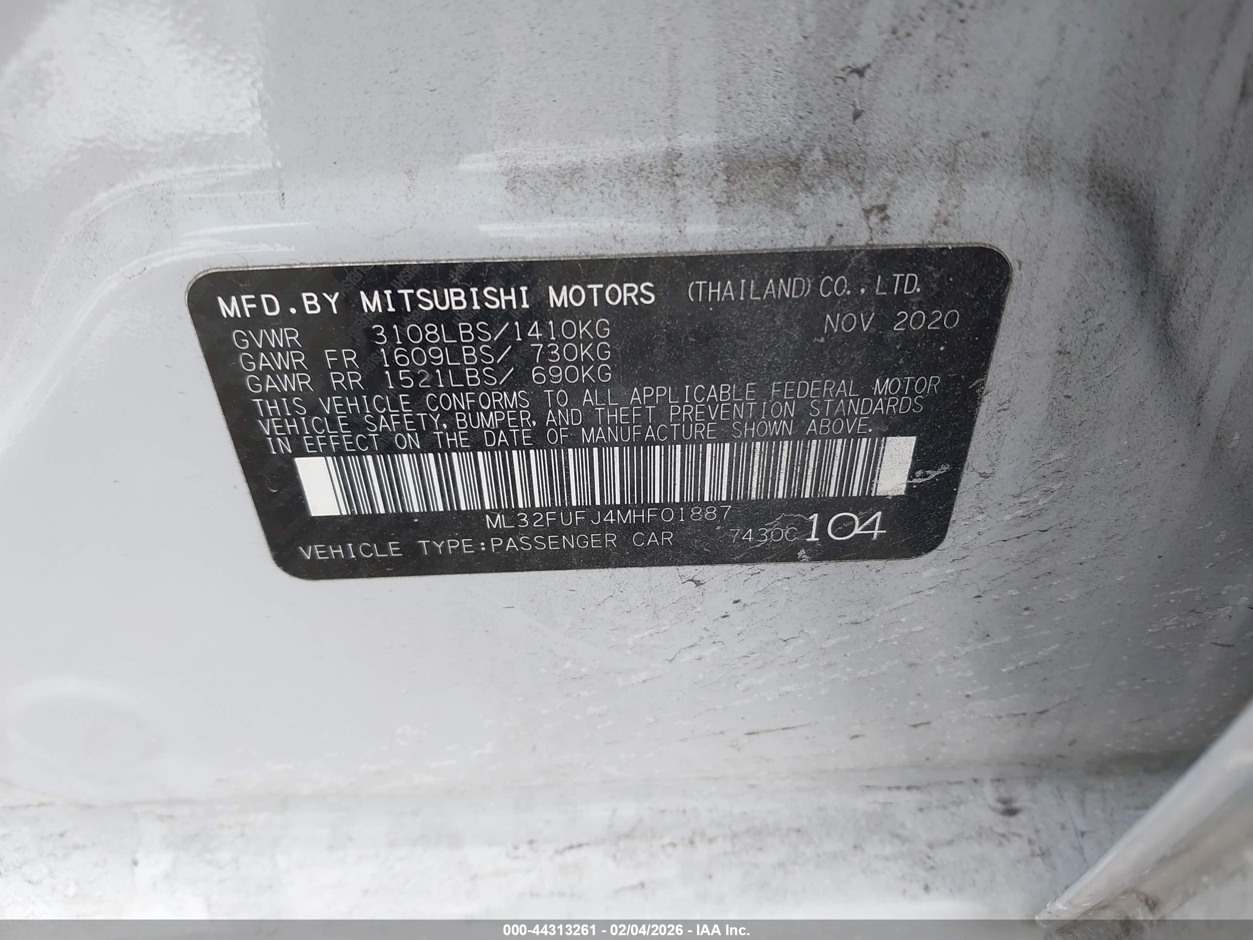 MITSUBISHI MIRAGE image 9