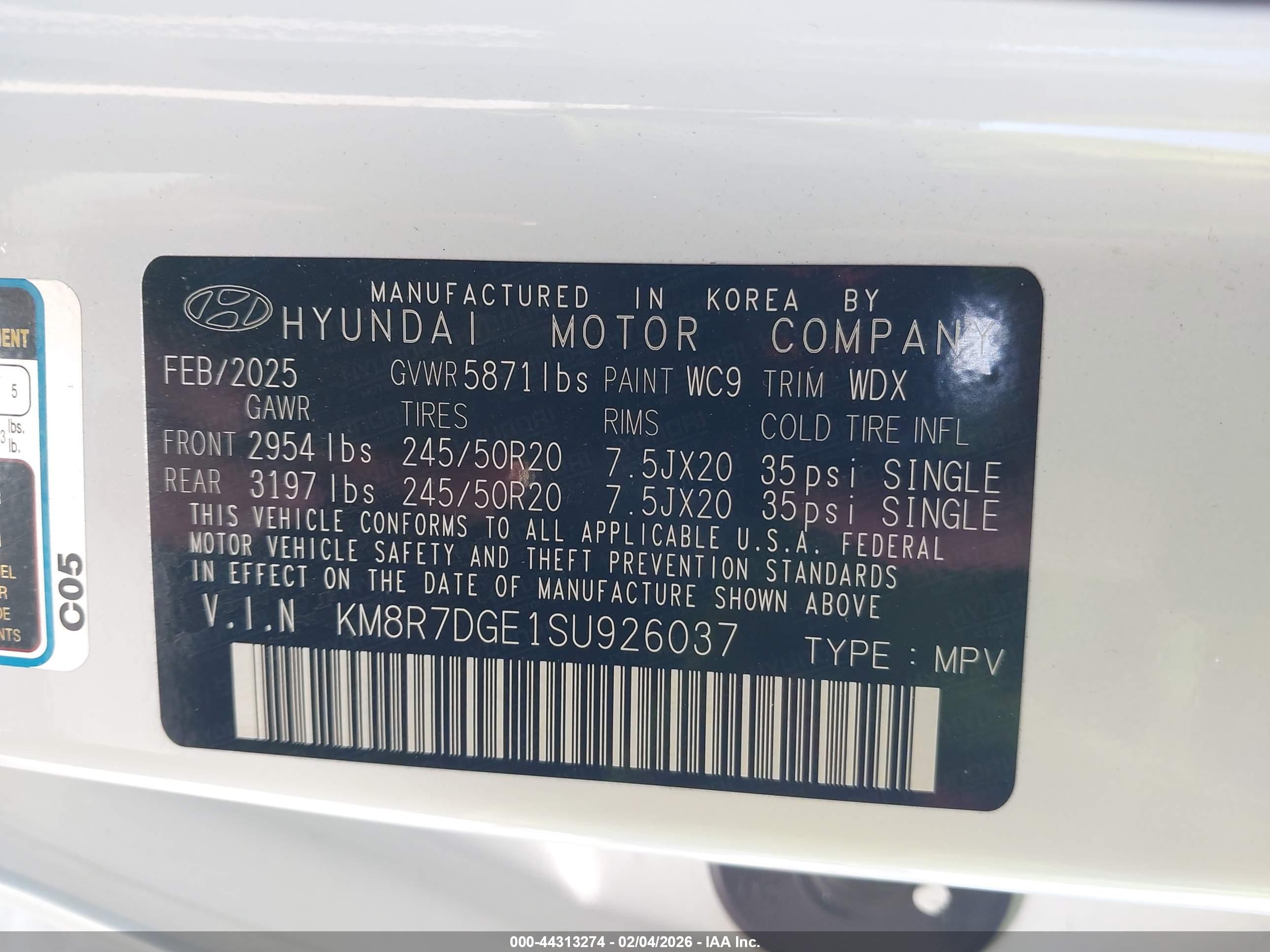 HYUNDAI PALISADE image 9