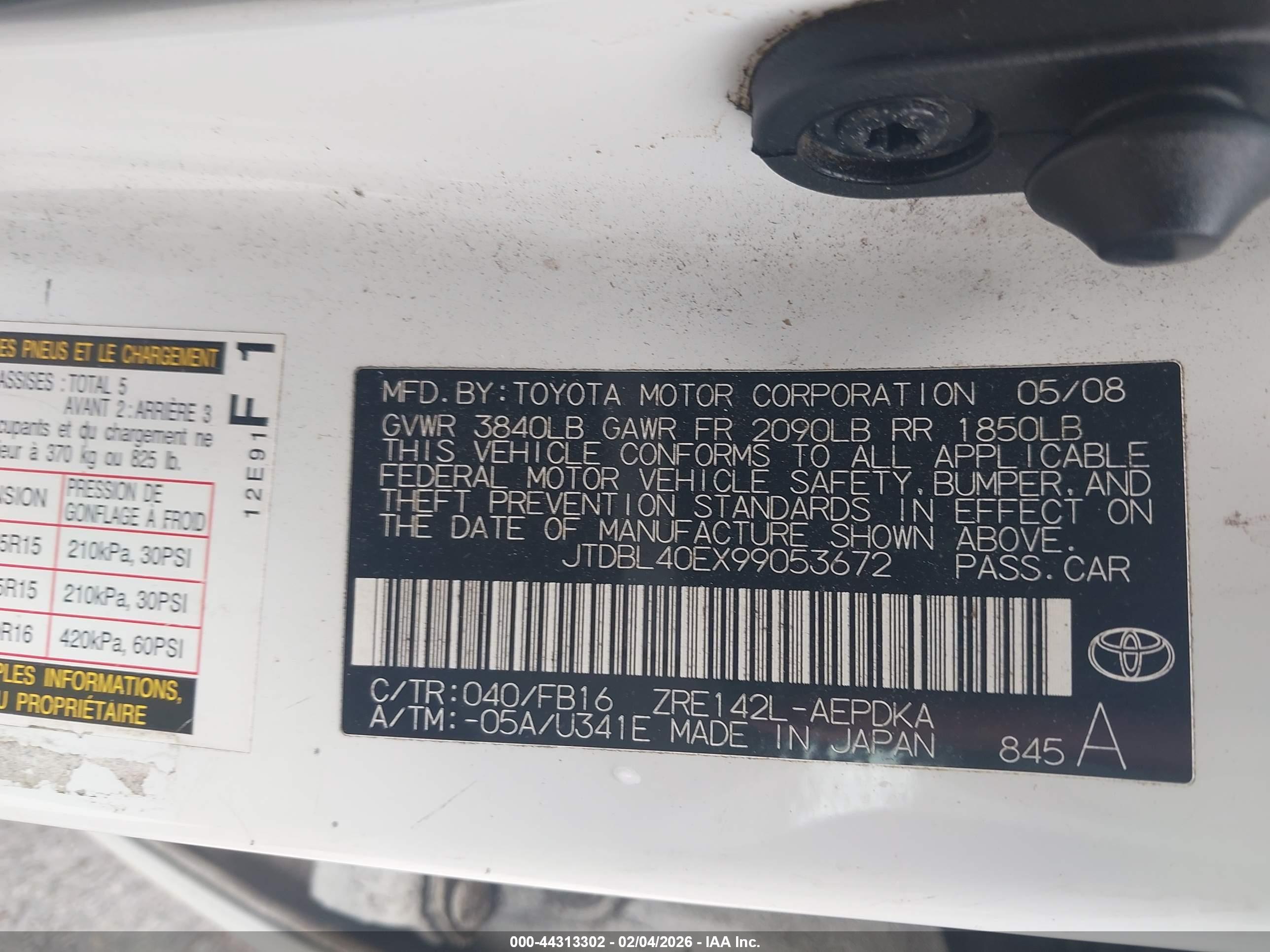 TOYOTA COROLLA image 9