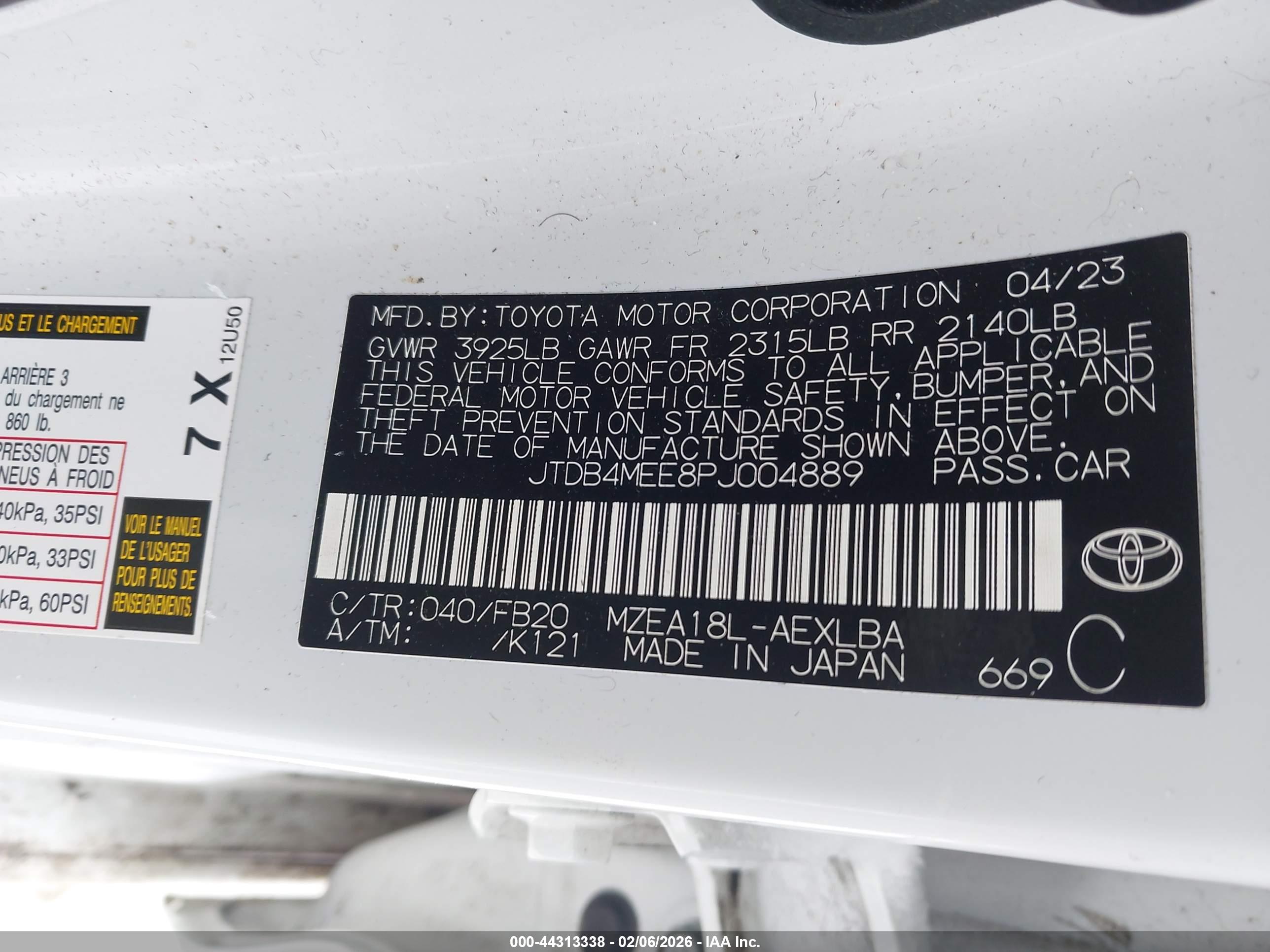 TOYOTA COROLLA image 9