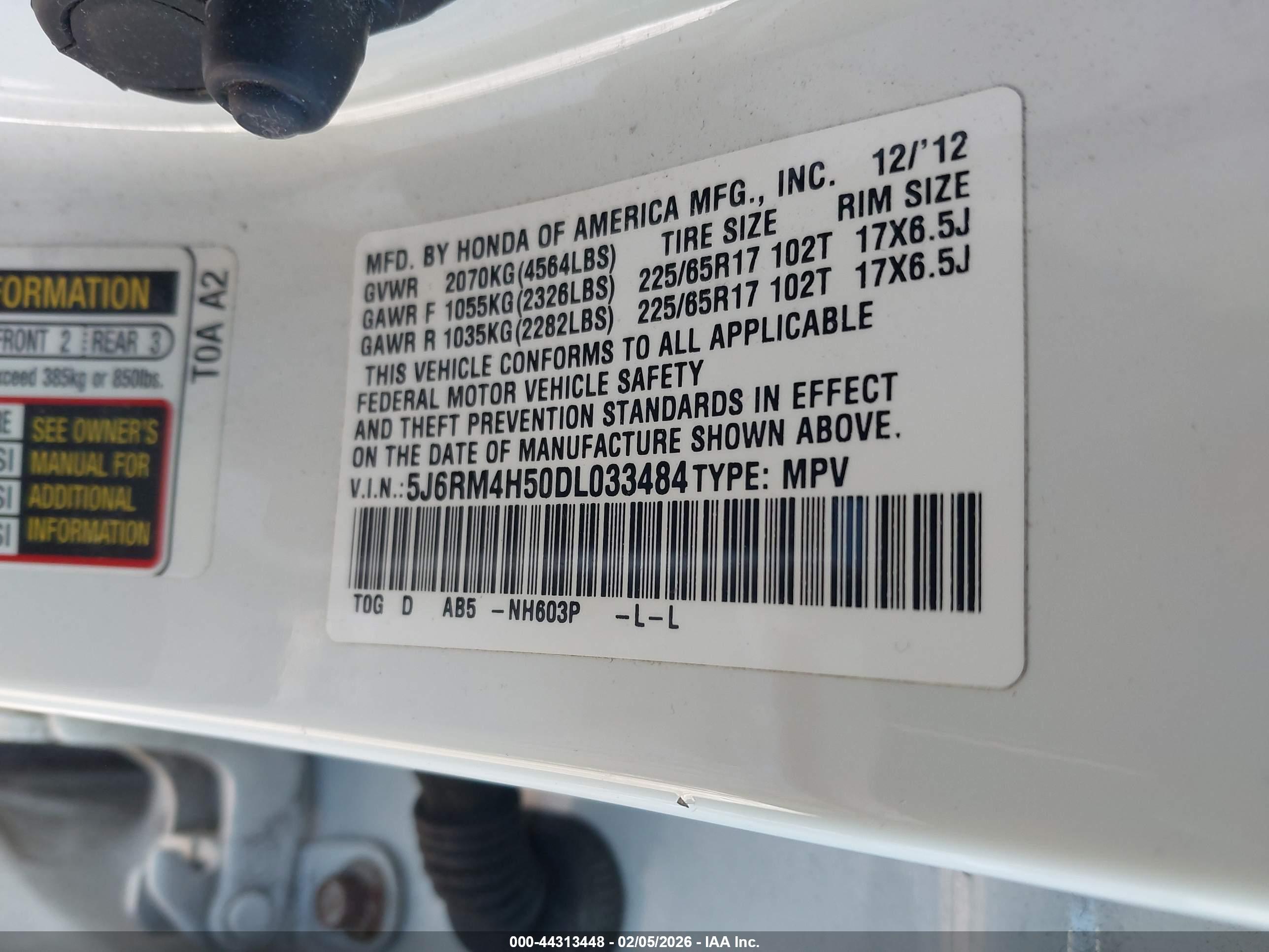 HONDA CR-V image 9