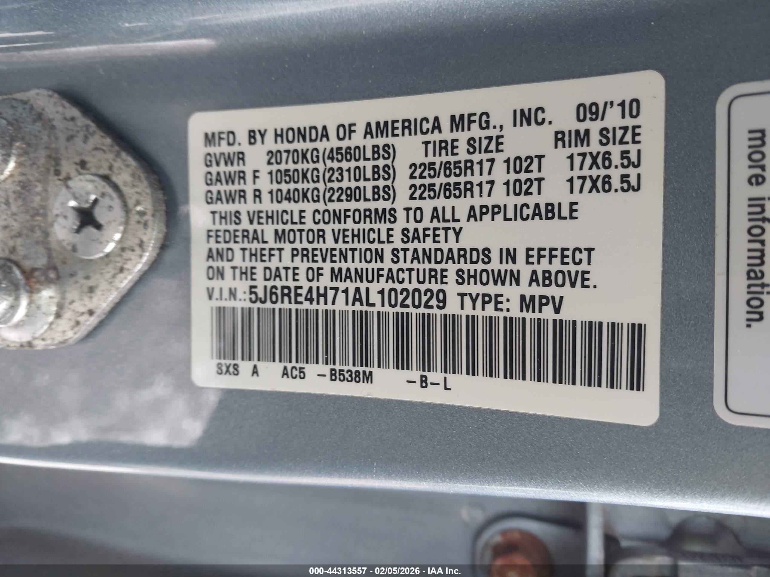 HONDA CR-V image 9