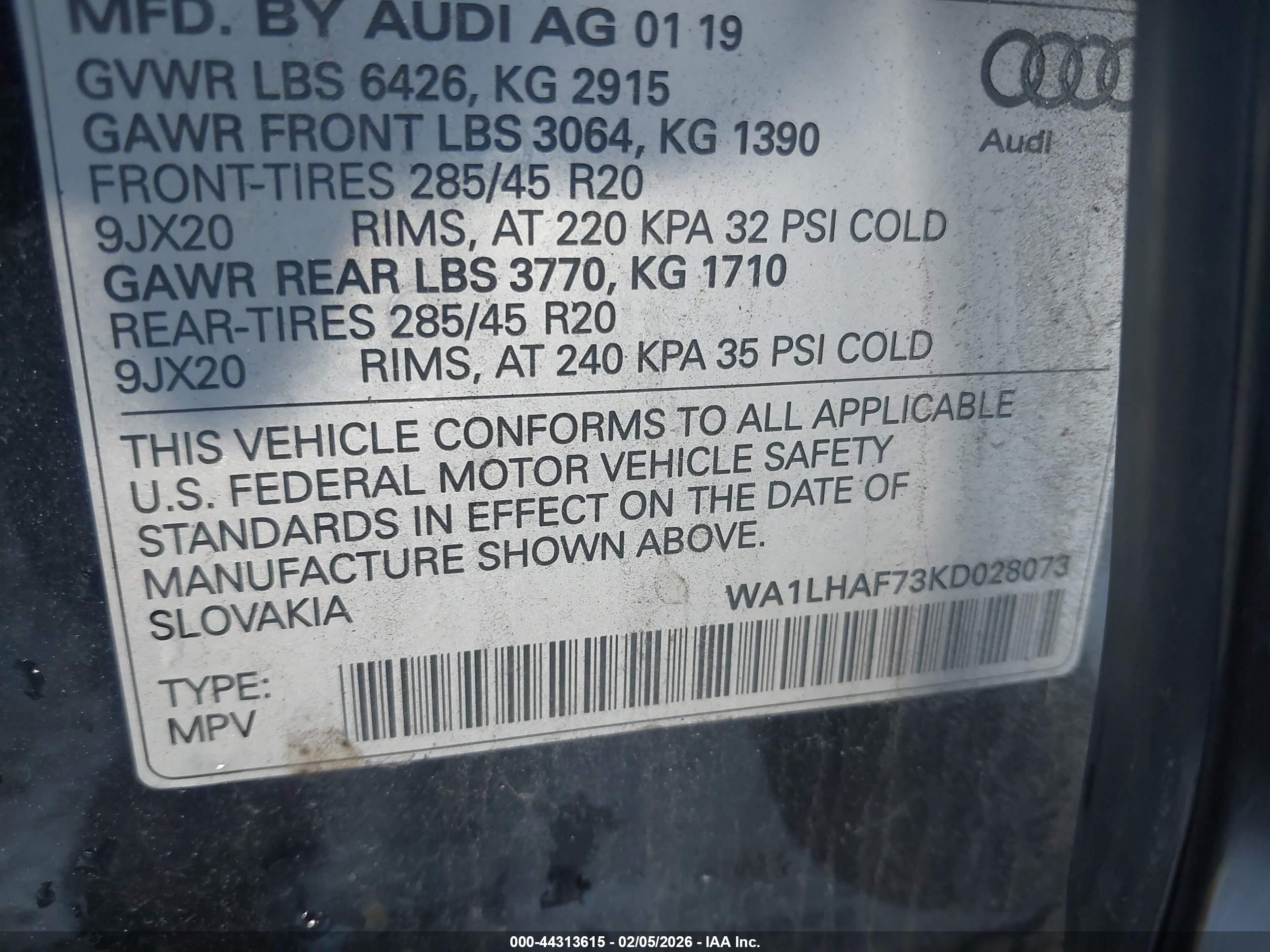 AUDI Q7 image 9