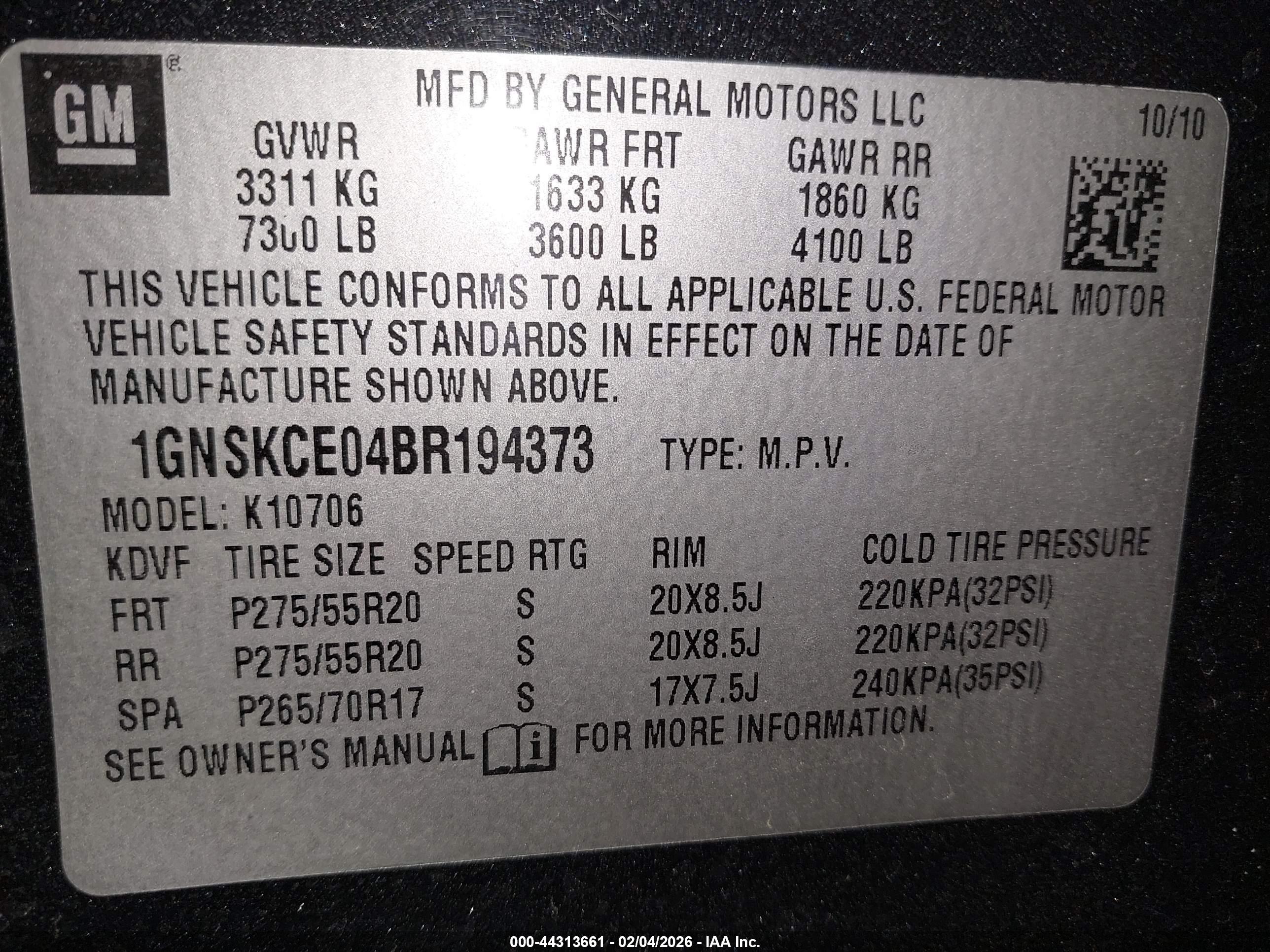 CHEVROLET TAHOE image 9