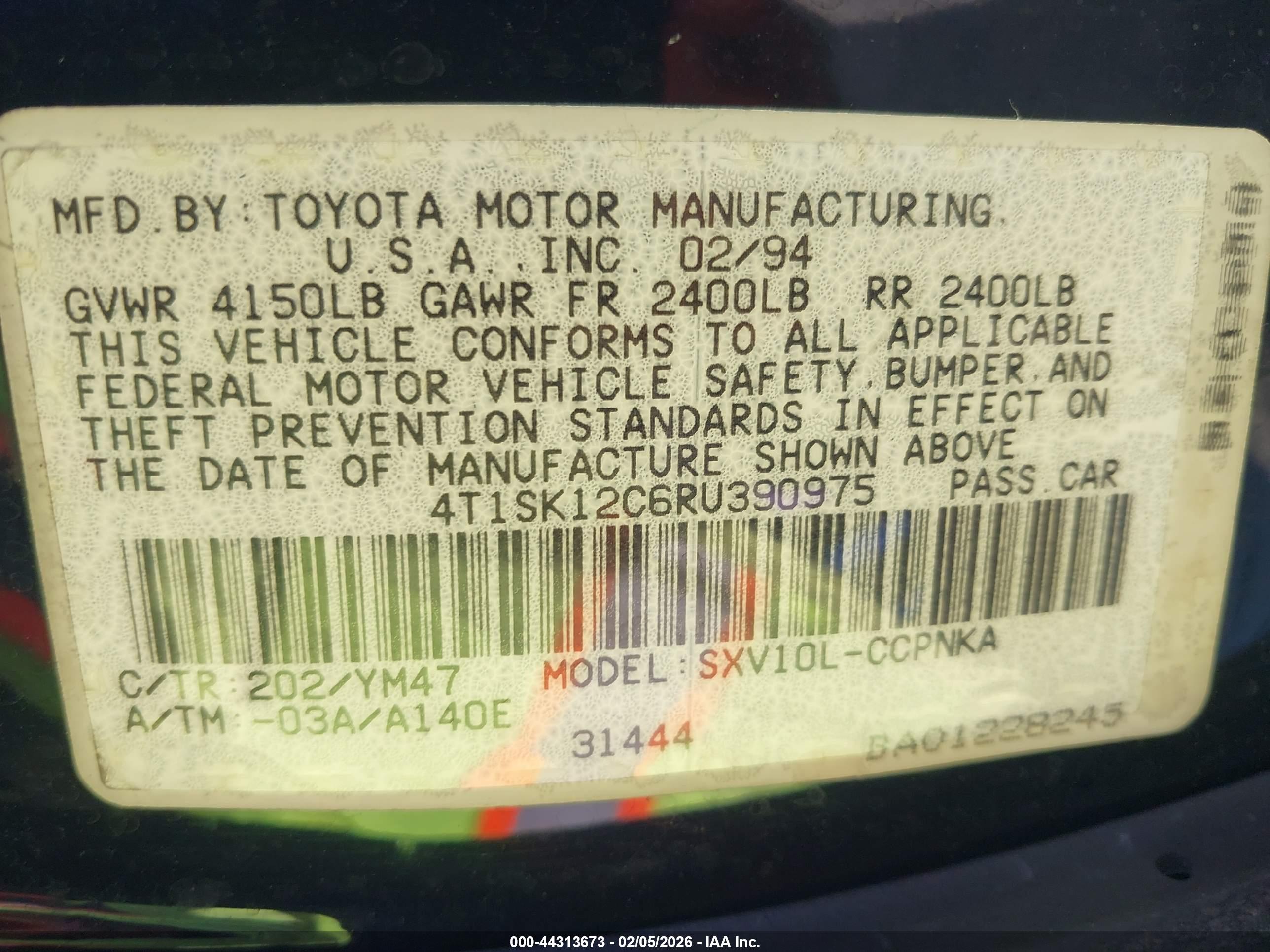 TOYOTA CAMRY image 9