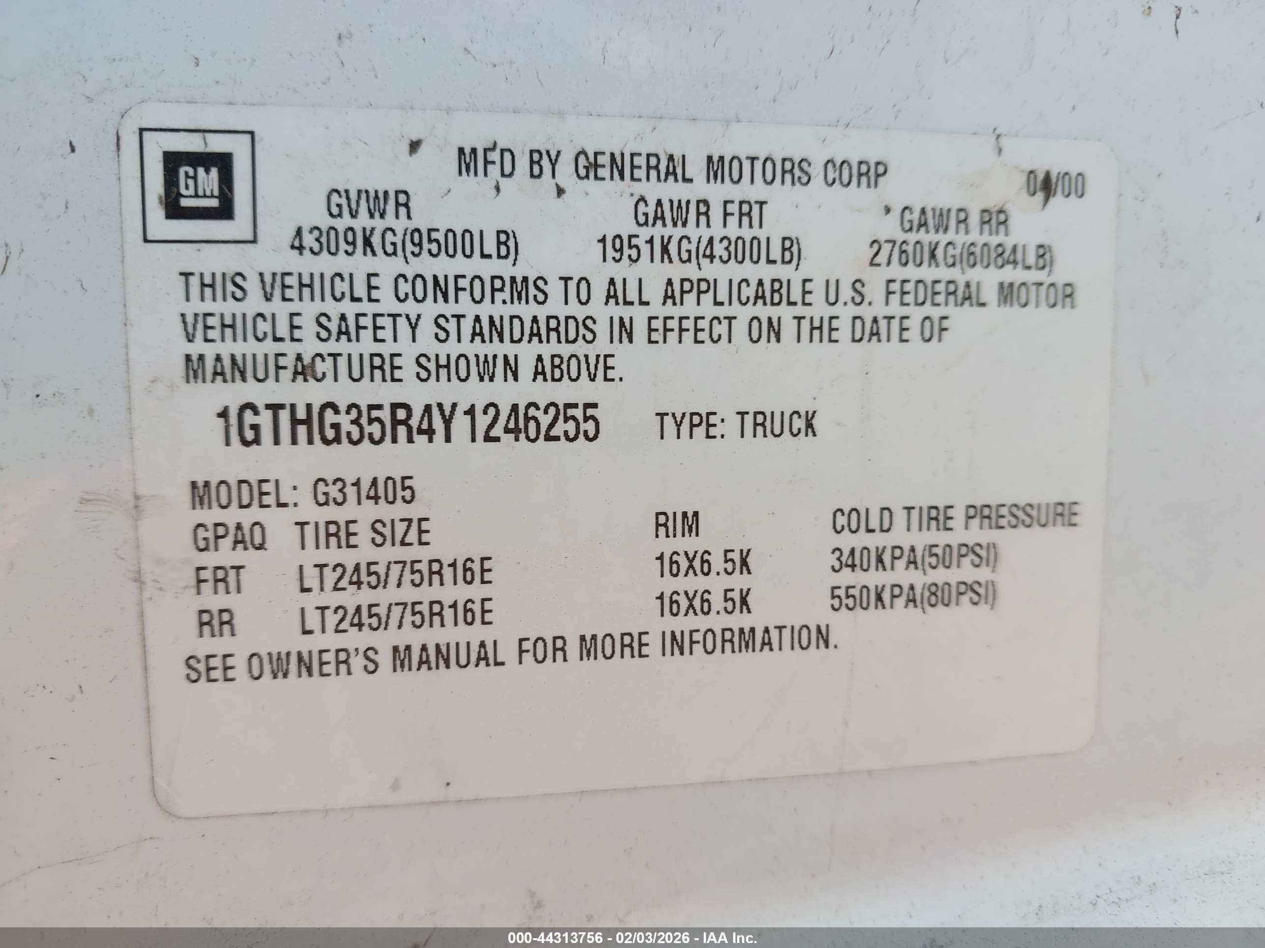 GMC SAVANA image 9