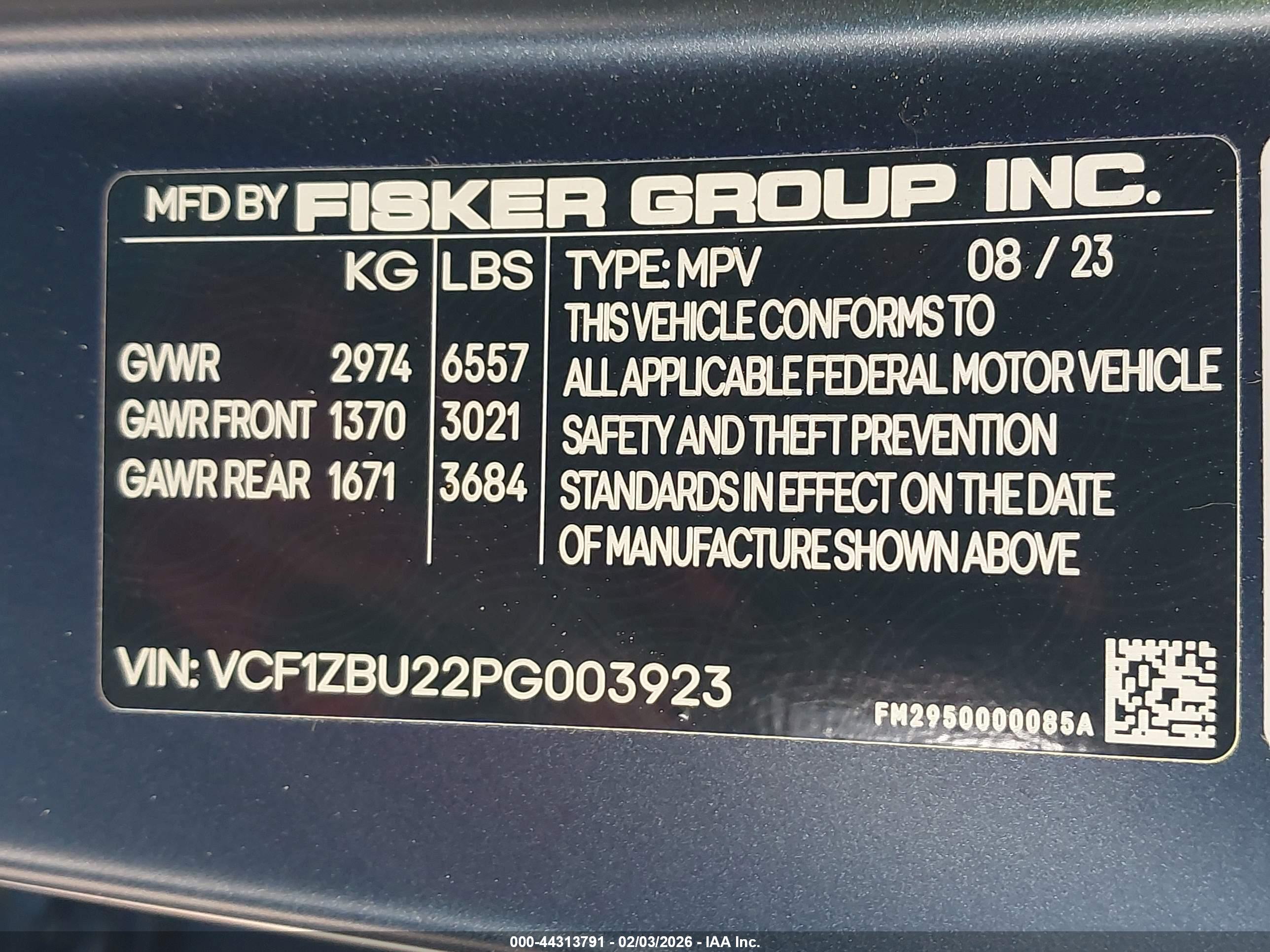 FISKER OCEAN image 9