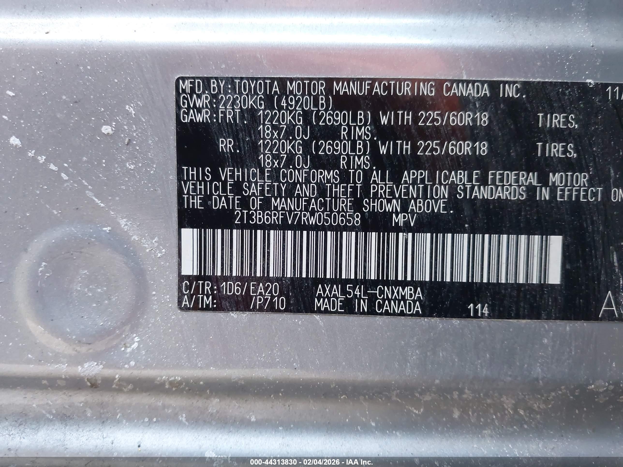 TOYOTA RAV4 image 9