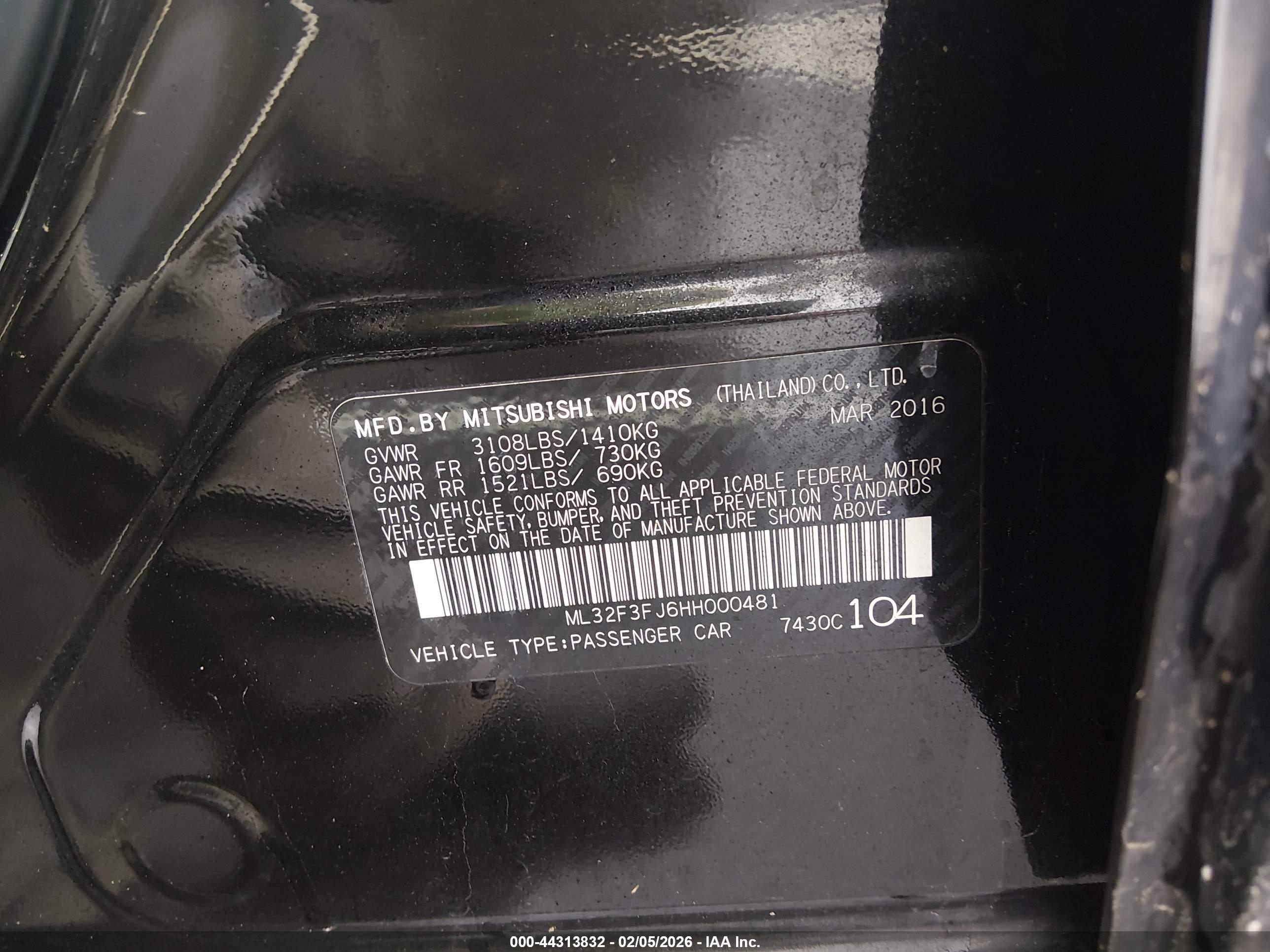 MITSUBISHI MIRAGE image 9