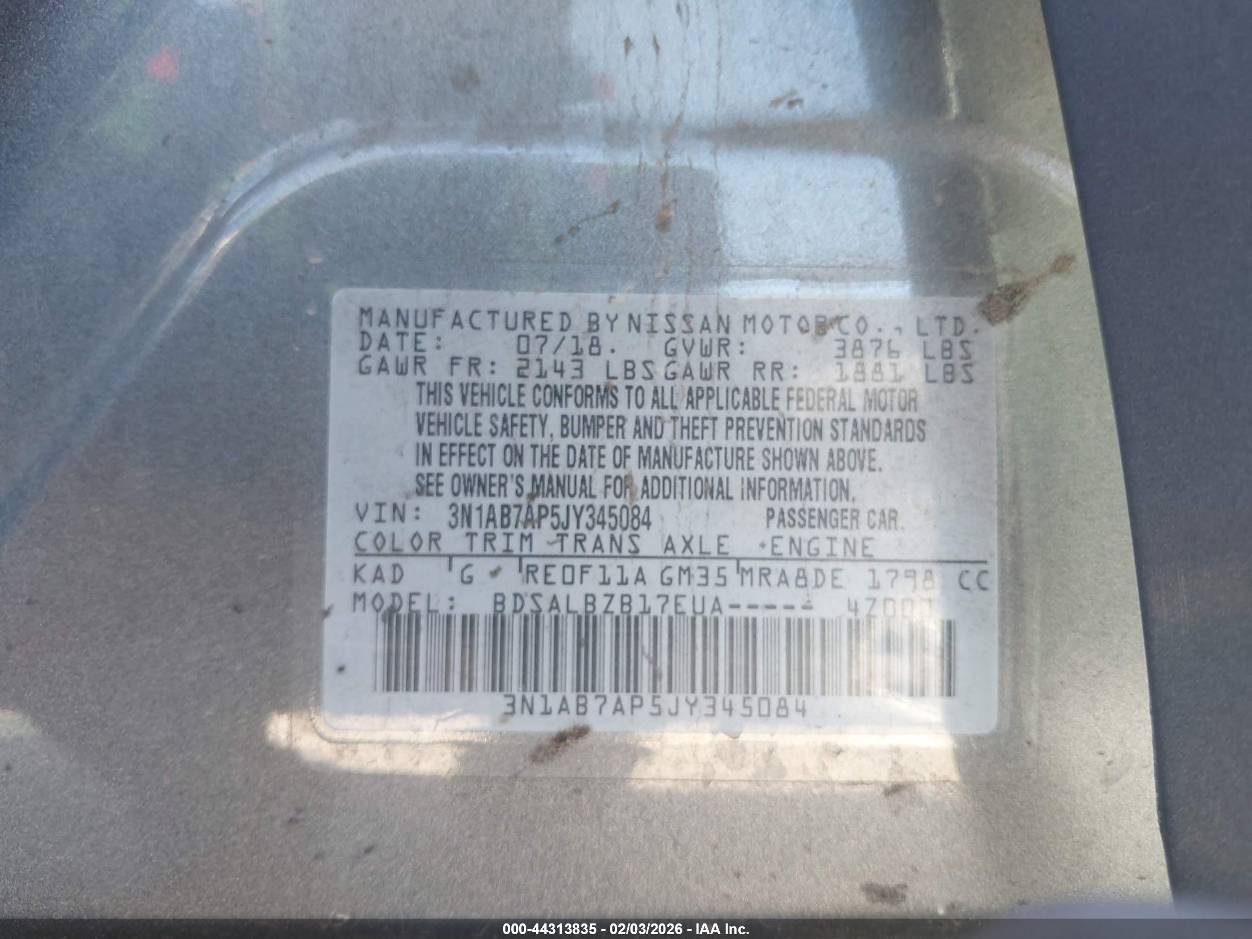 NISSAN SENTRA image 9