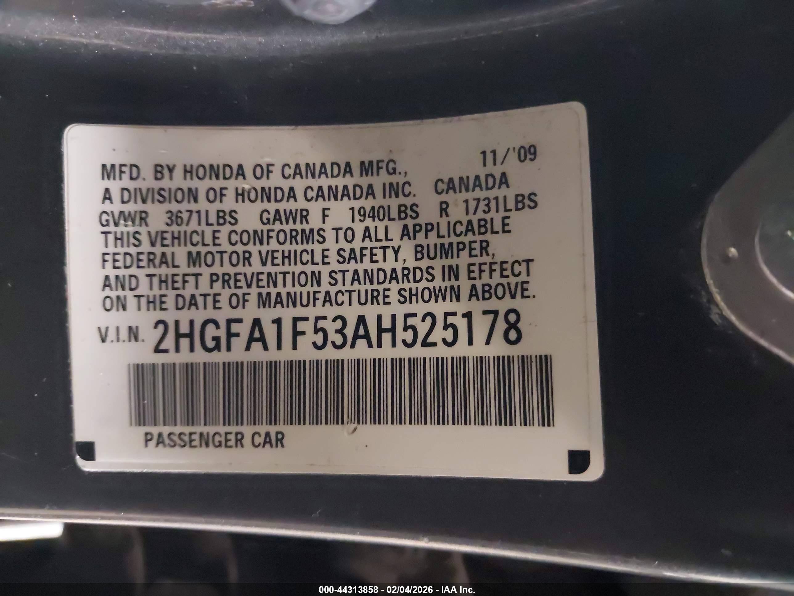 HONDA CIVIC image 9