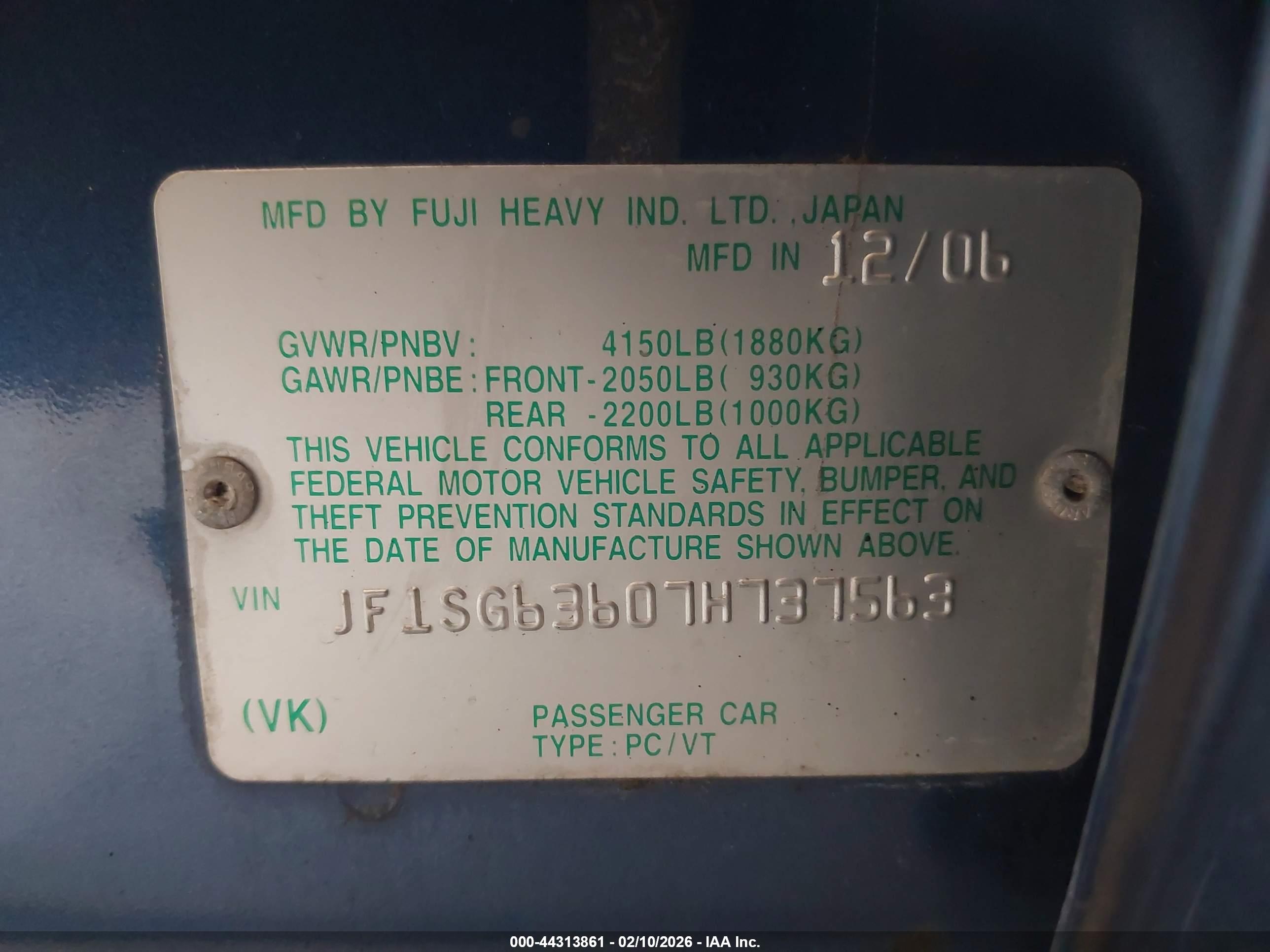 SUBARU FORESTER image 9