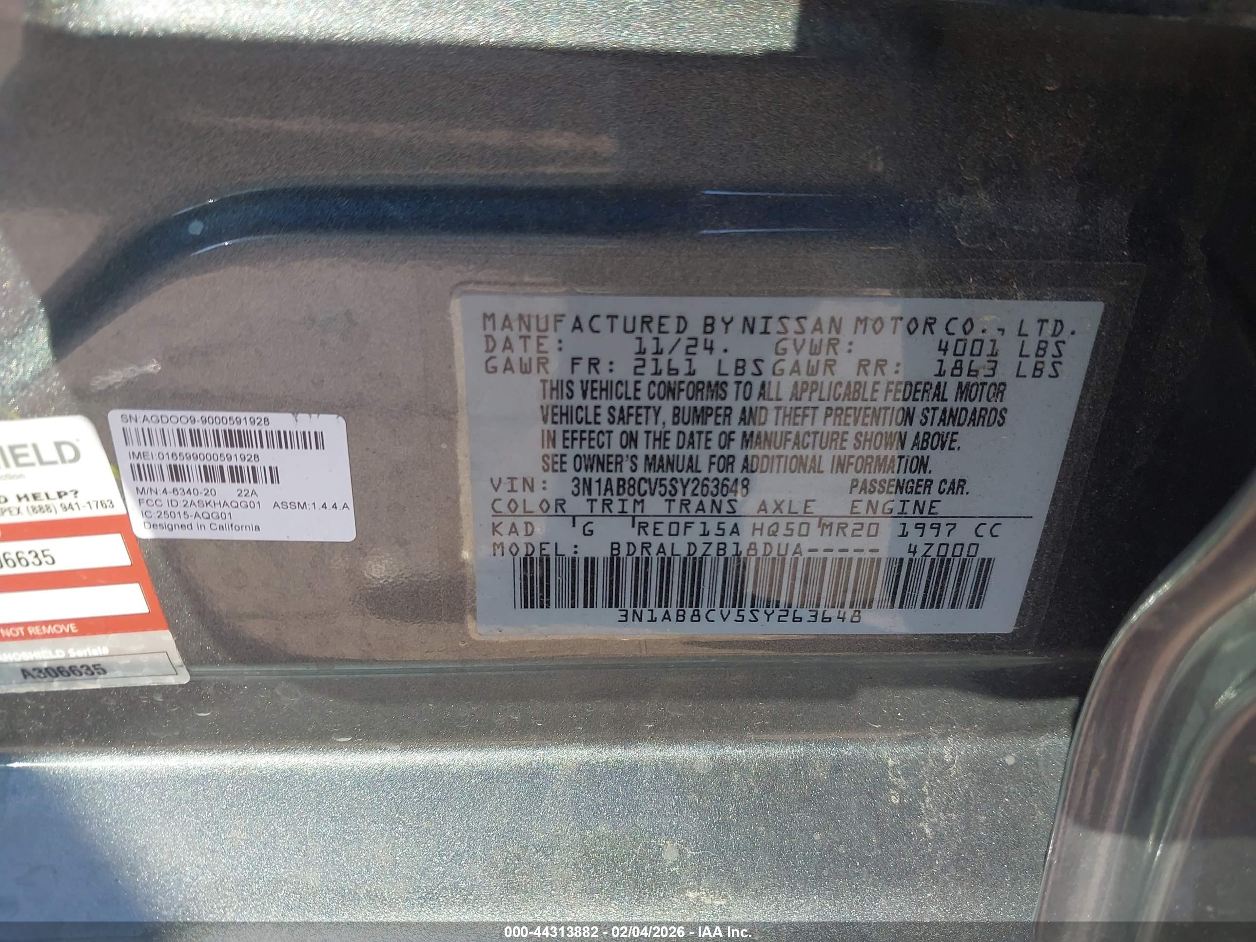 NISSAN SENTRA image 9
