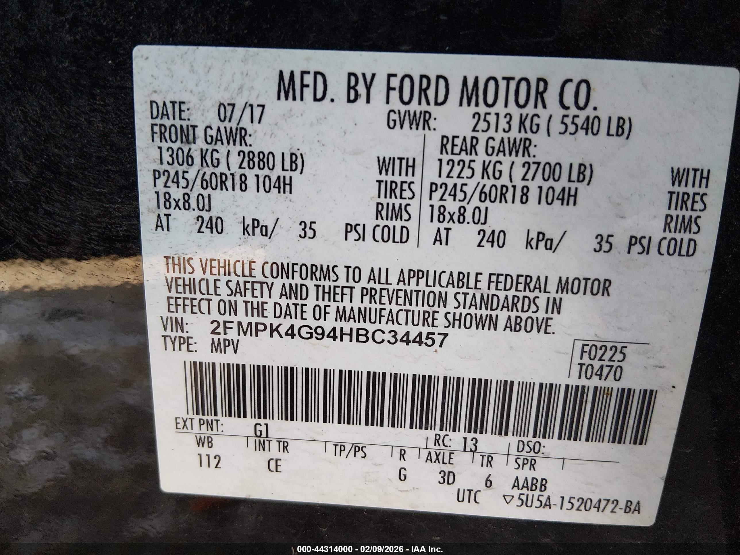 FORD EDGE image 9