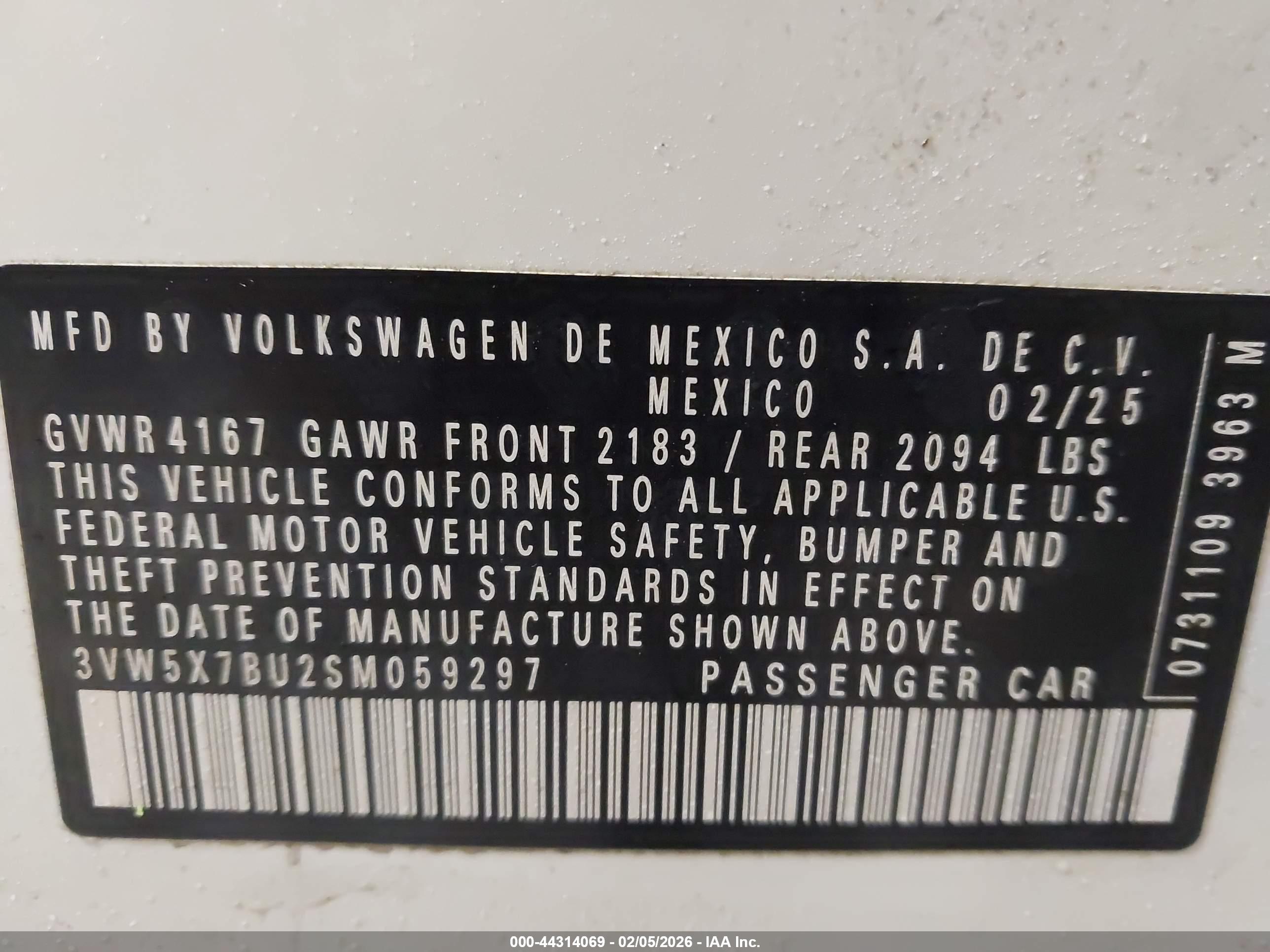 VOLKSWAGEN JETTA image 9