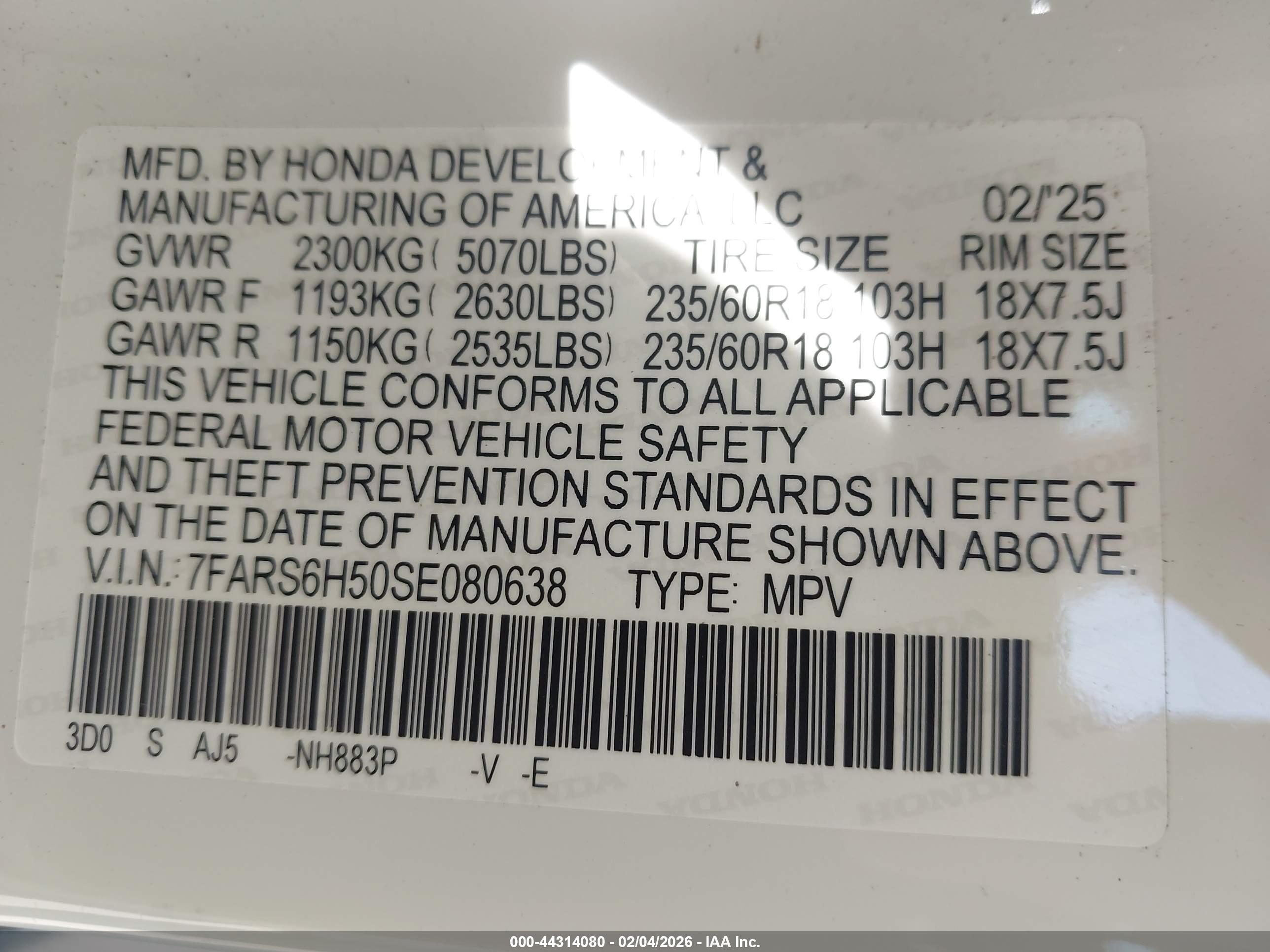 HONDA CR-V image 9