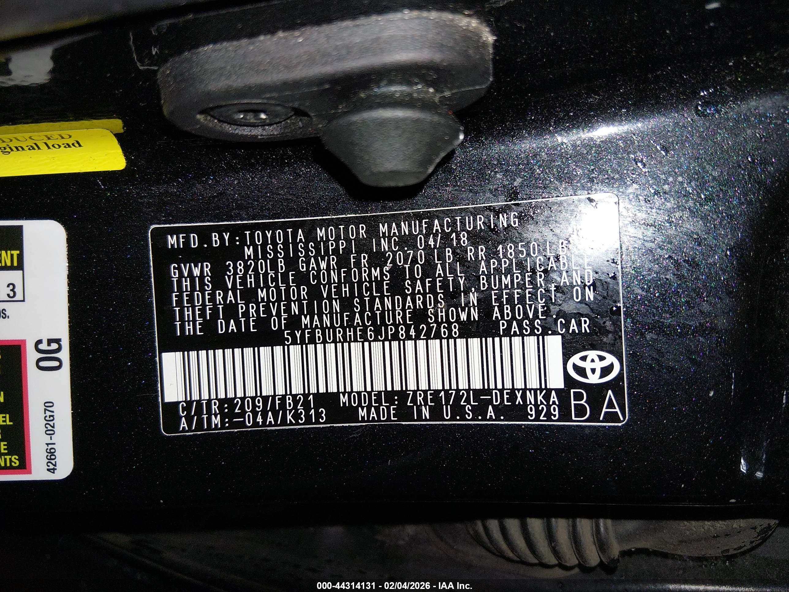 TOYOTA COROLLA image 9