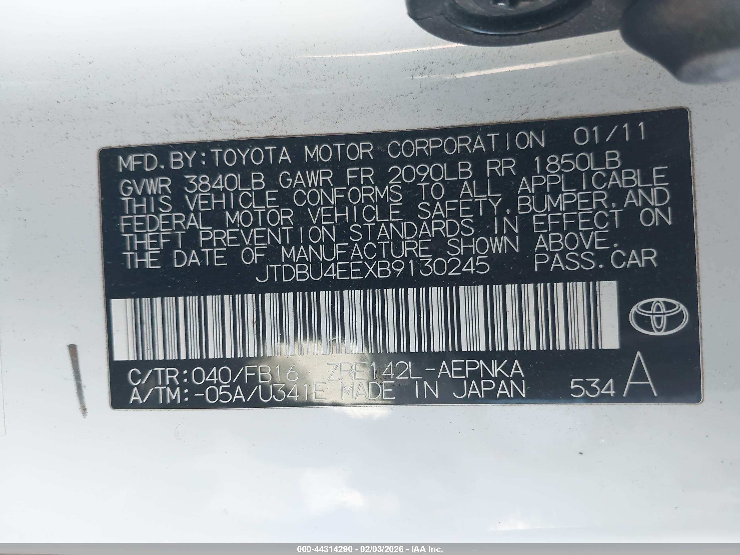 TOYOTA COROLLA image 9
