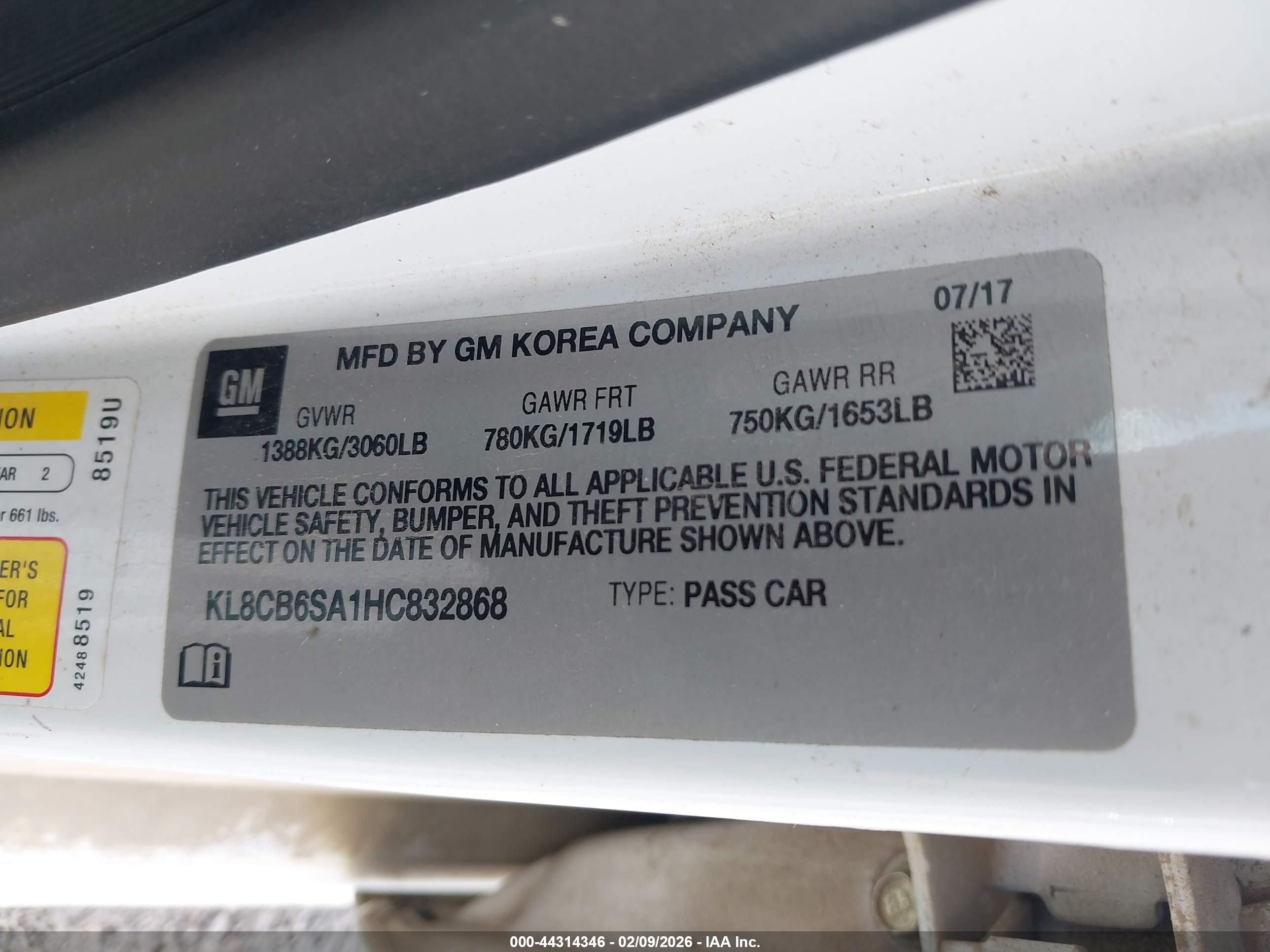 CHEVROLET SPARK image 9
