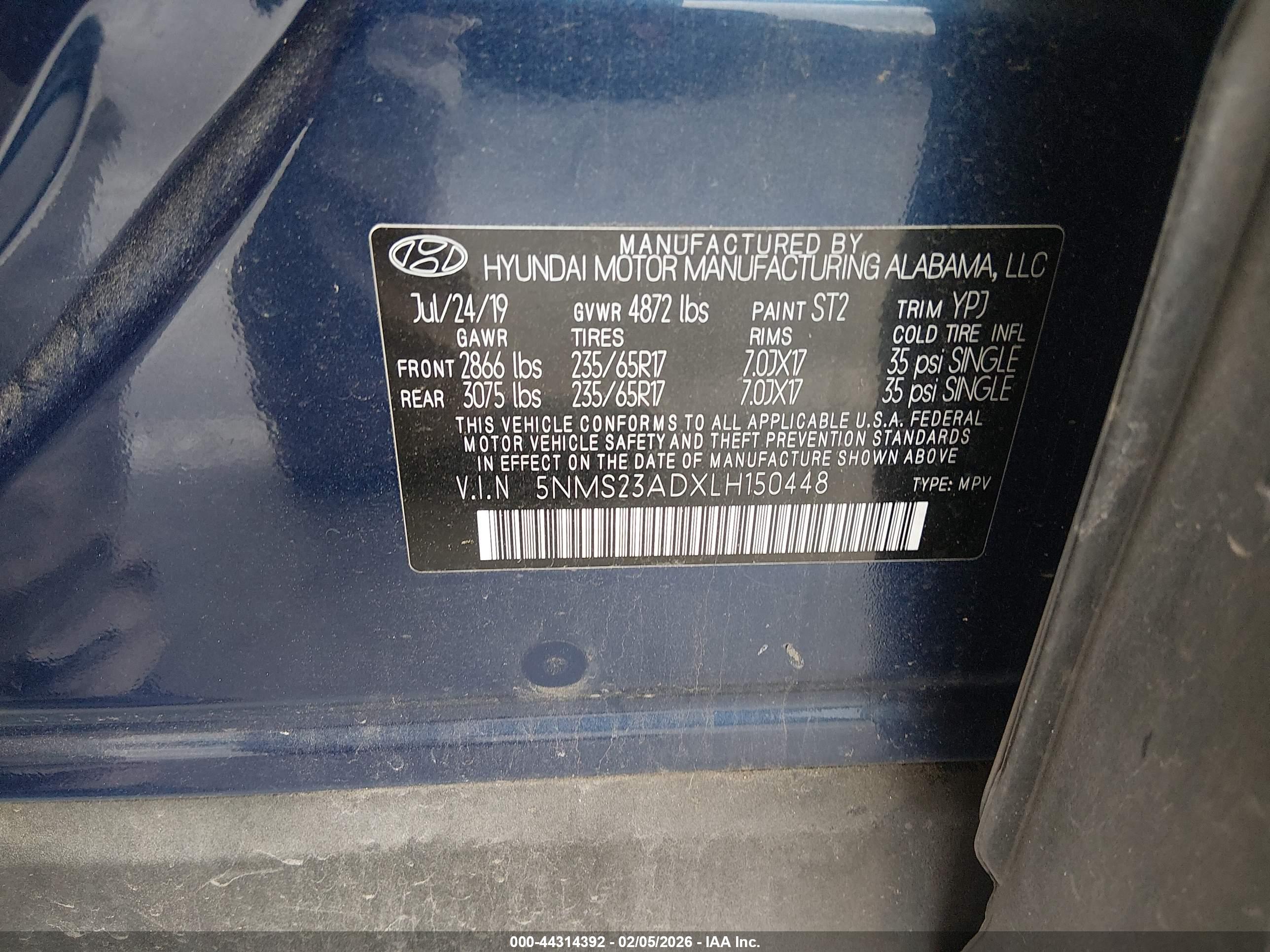 HYUNDAI SANTA image 9