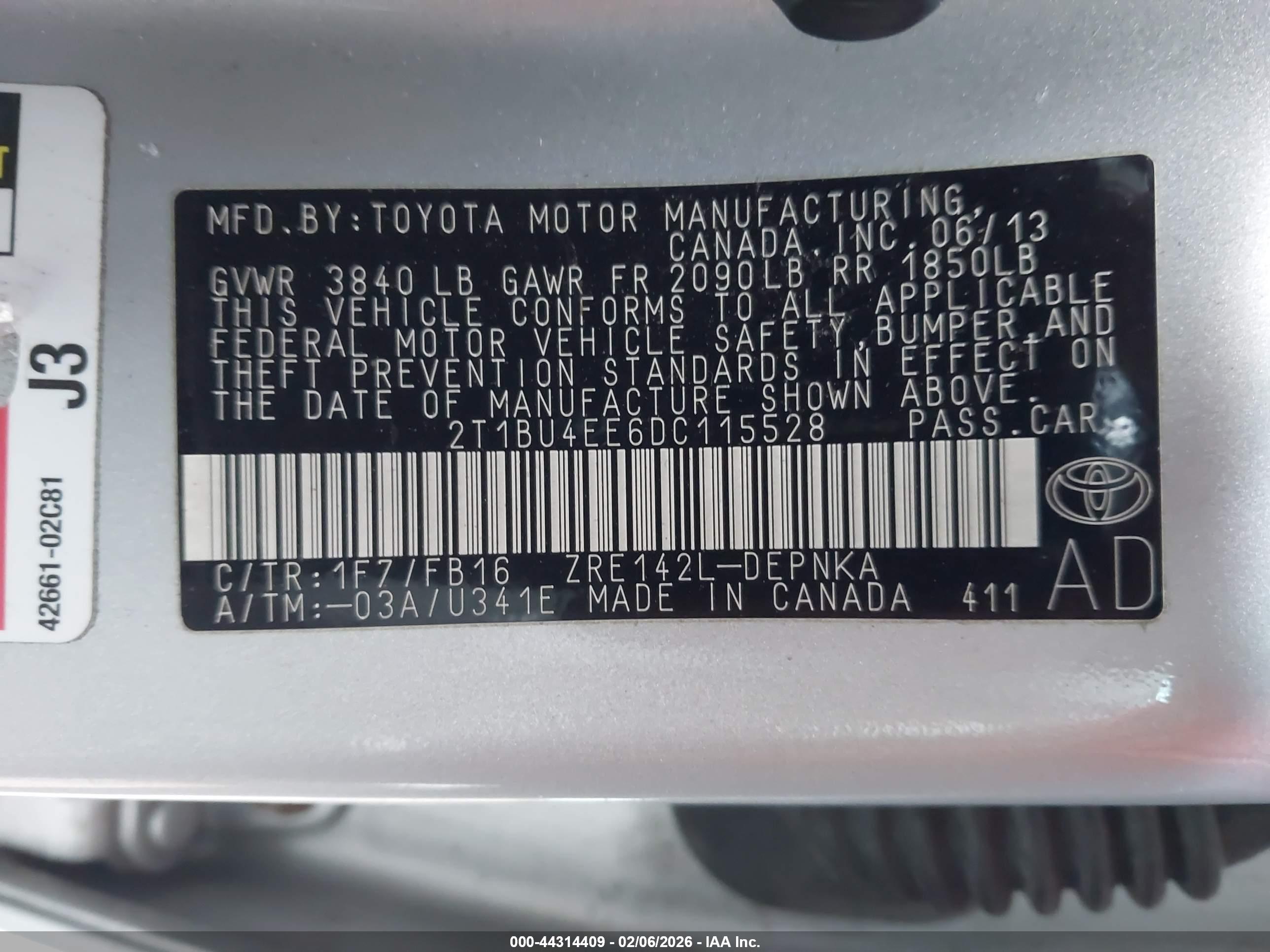 TOYOTA COROLLA image 9