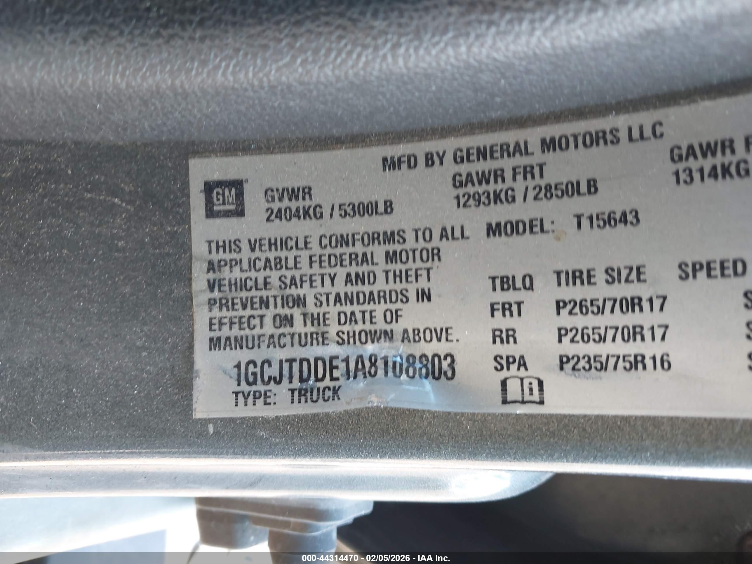 CHEVROLET COLORADO image 9