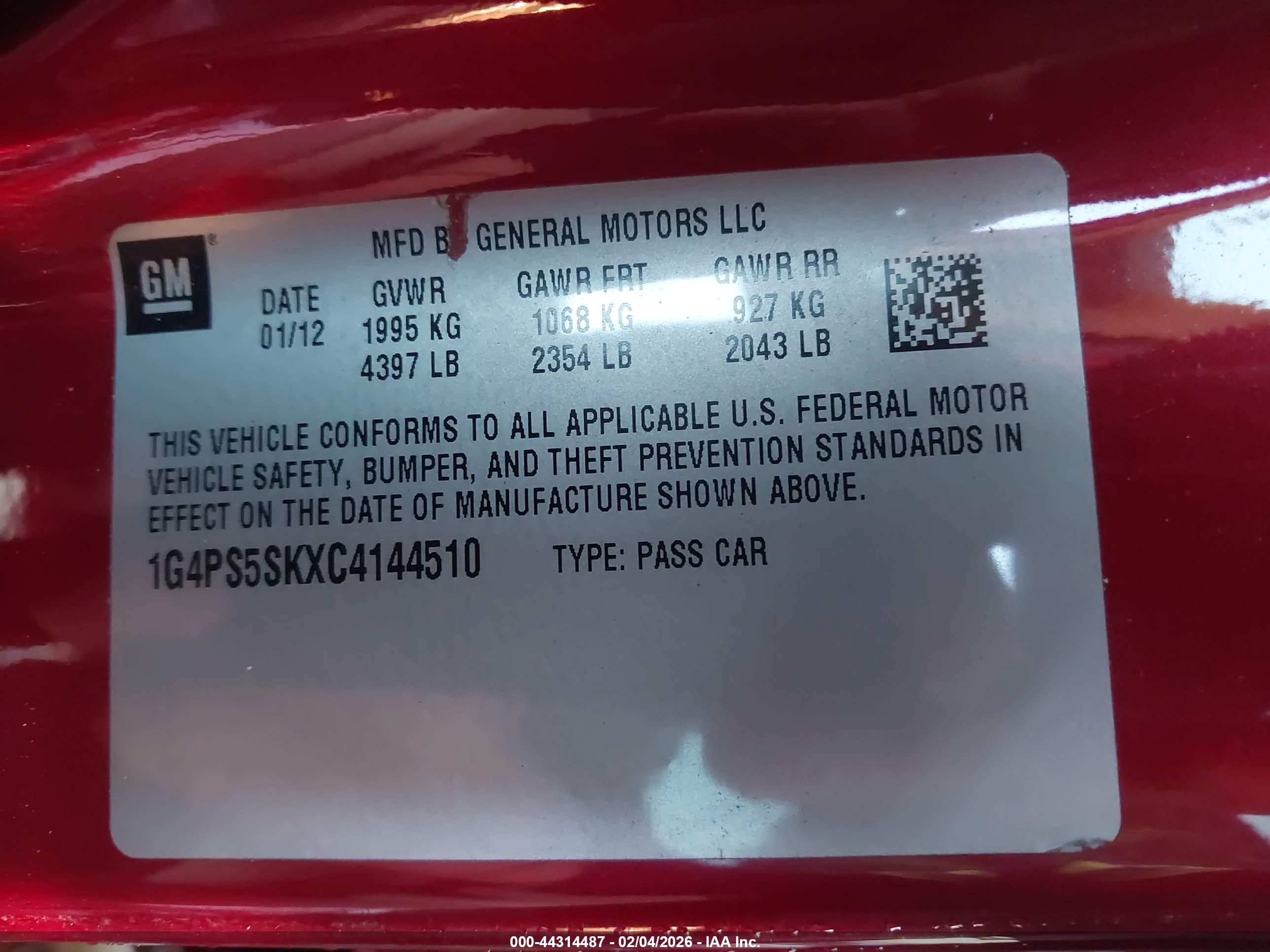 BUICK VERANO image 9