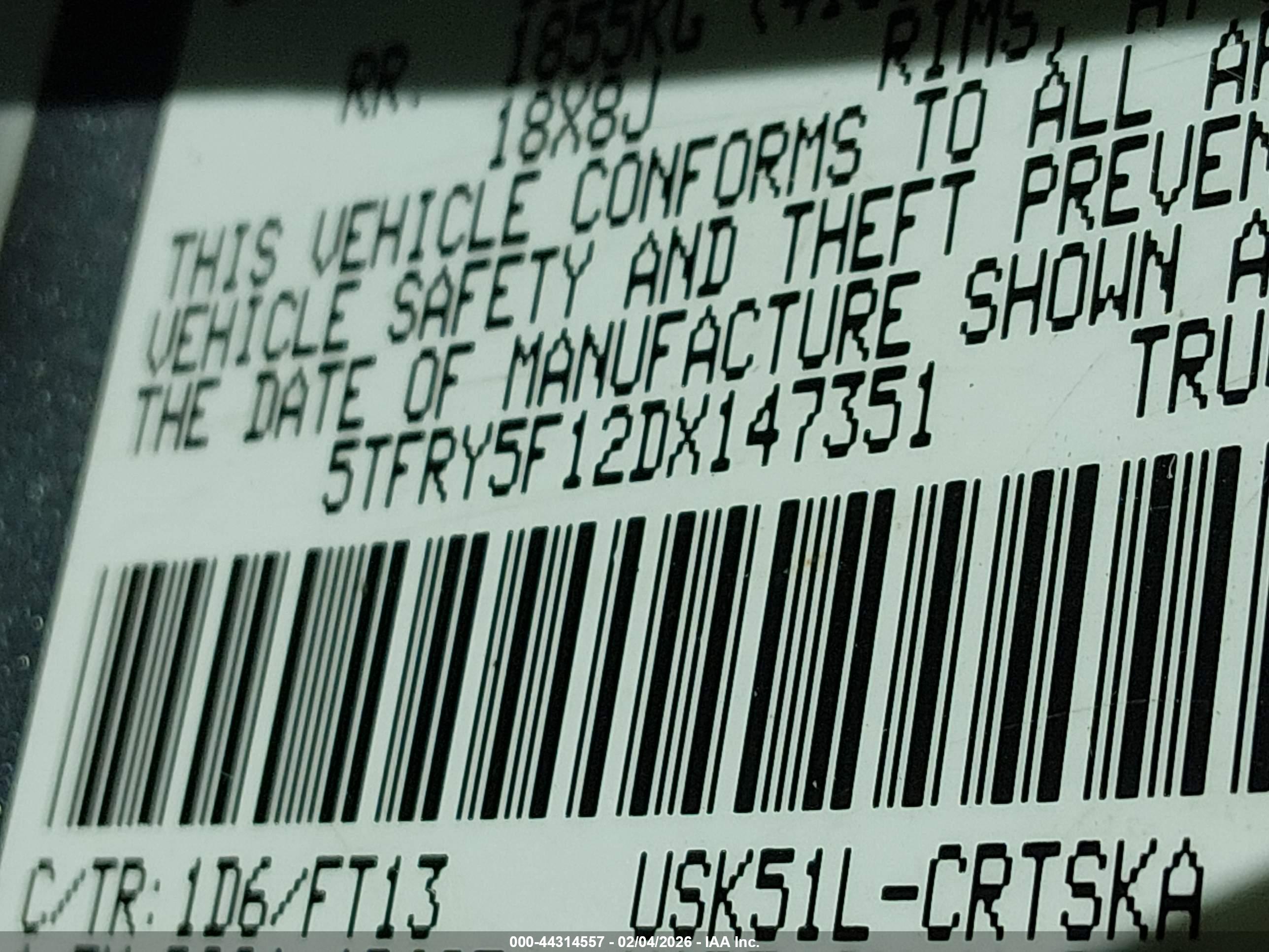 TOYOTA TUNDRA image 9