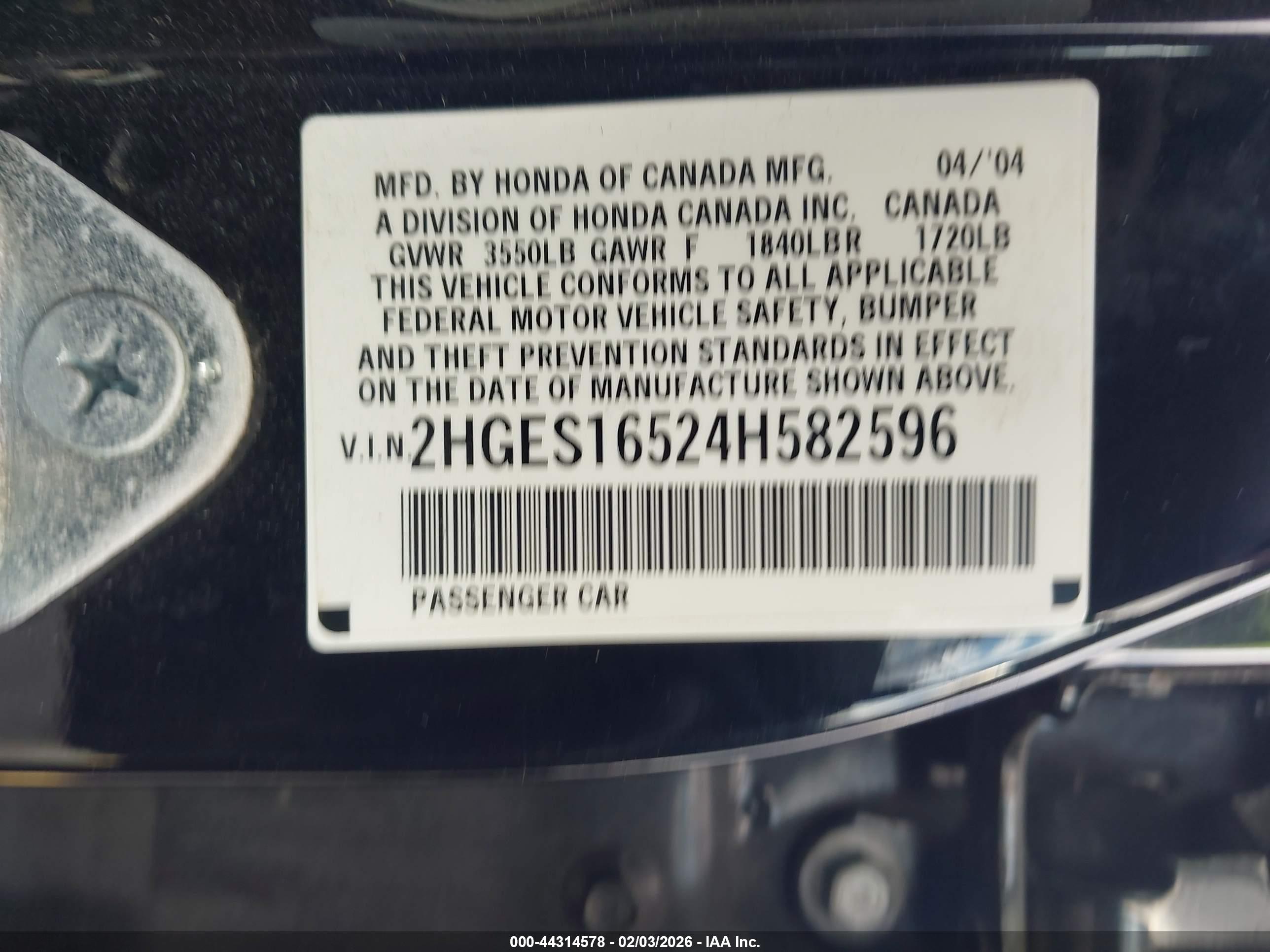 HONDA CIVIC image 9