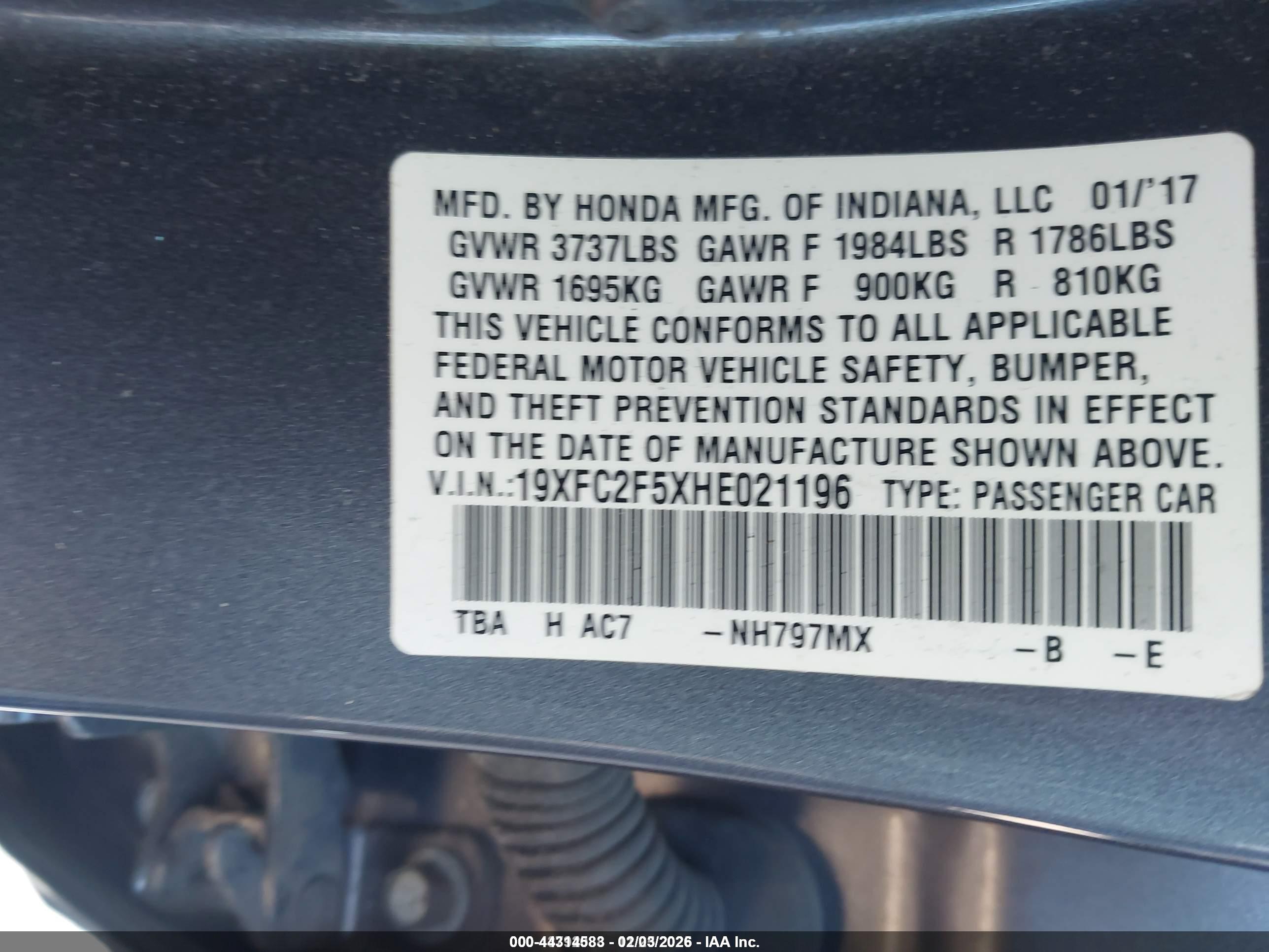 HONDA CIVIC image 9