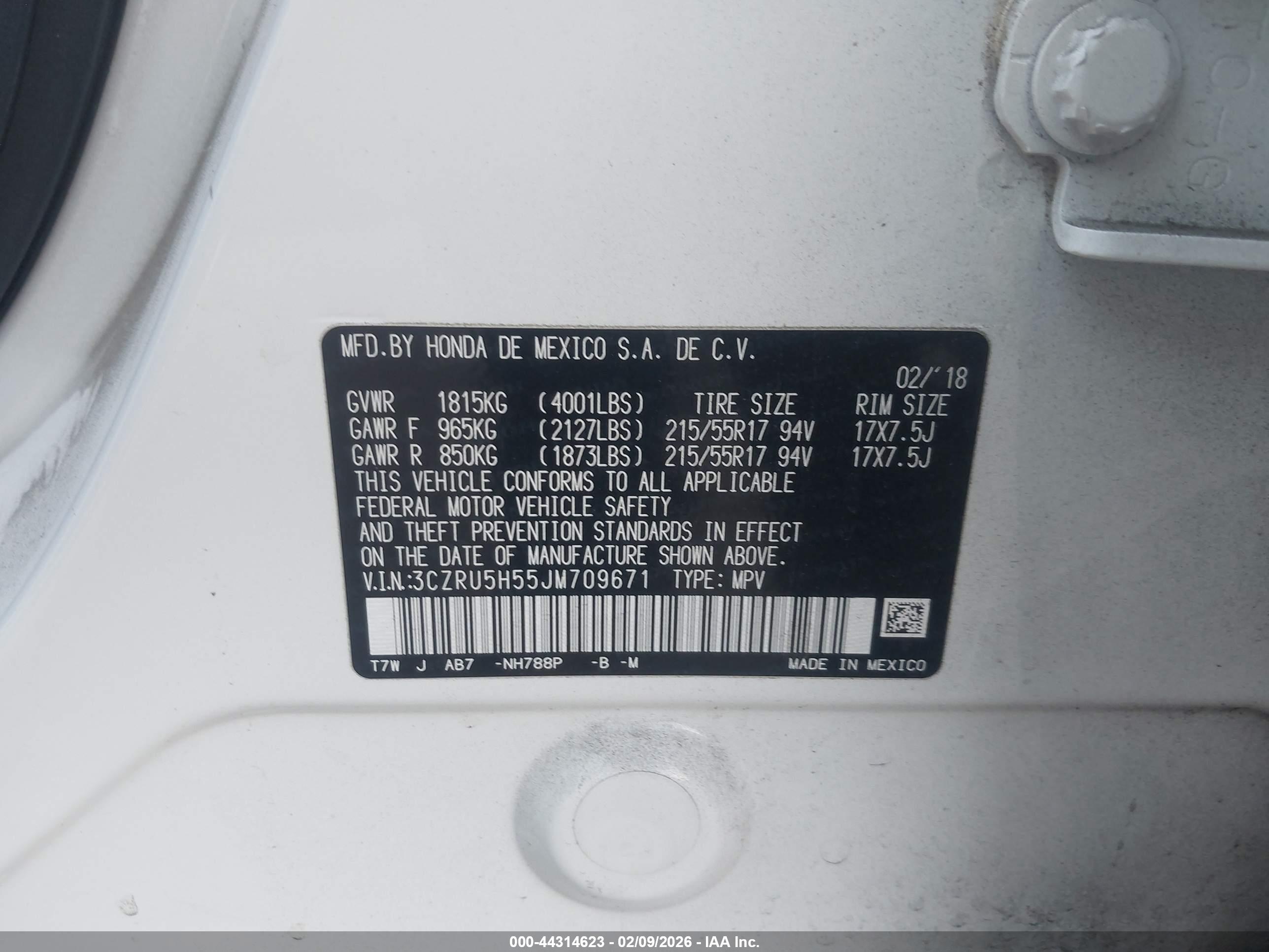 HONDA HR-V image 9