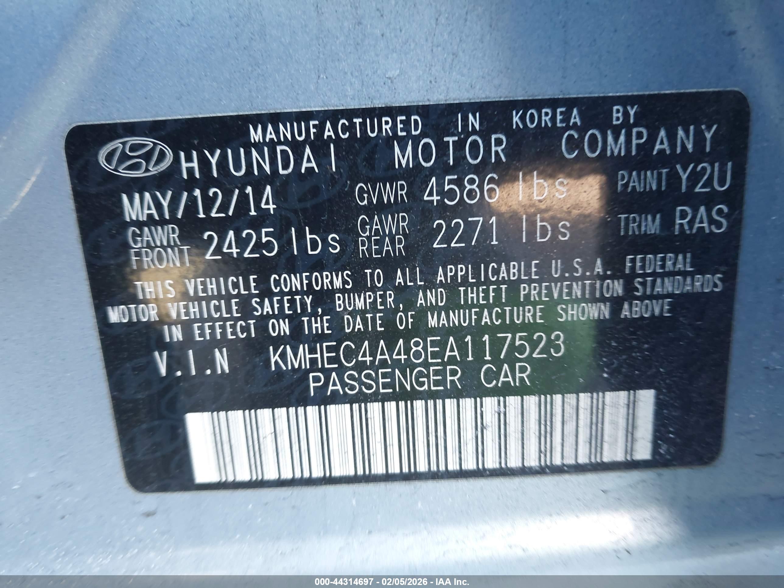 HYUNDAI SONATA image 9