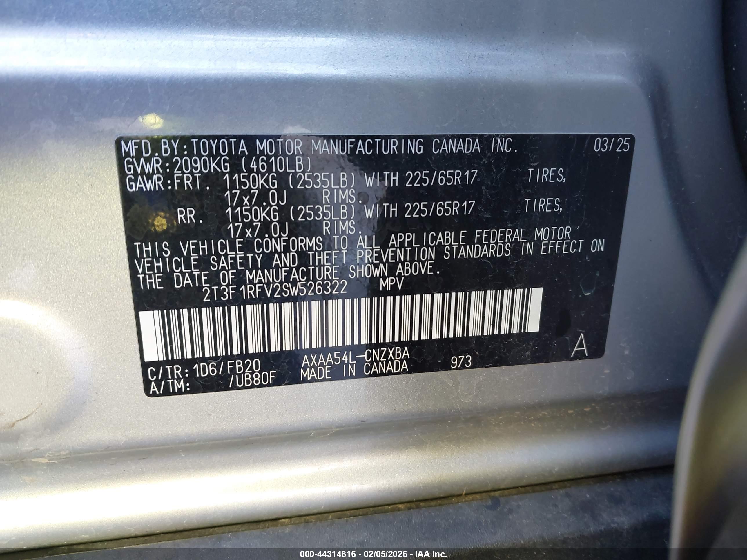 TOYOTA RAV4 image 9