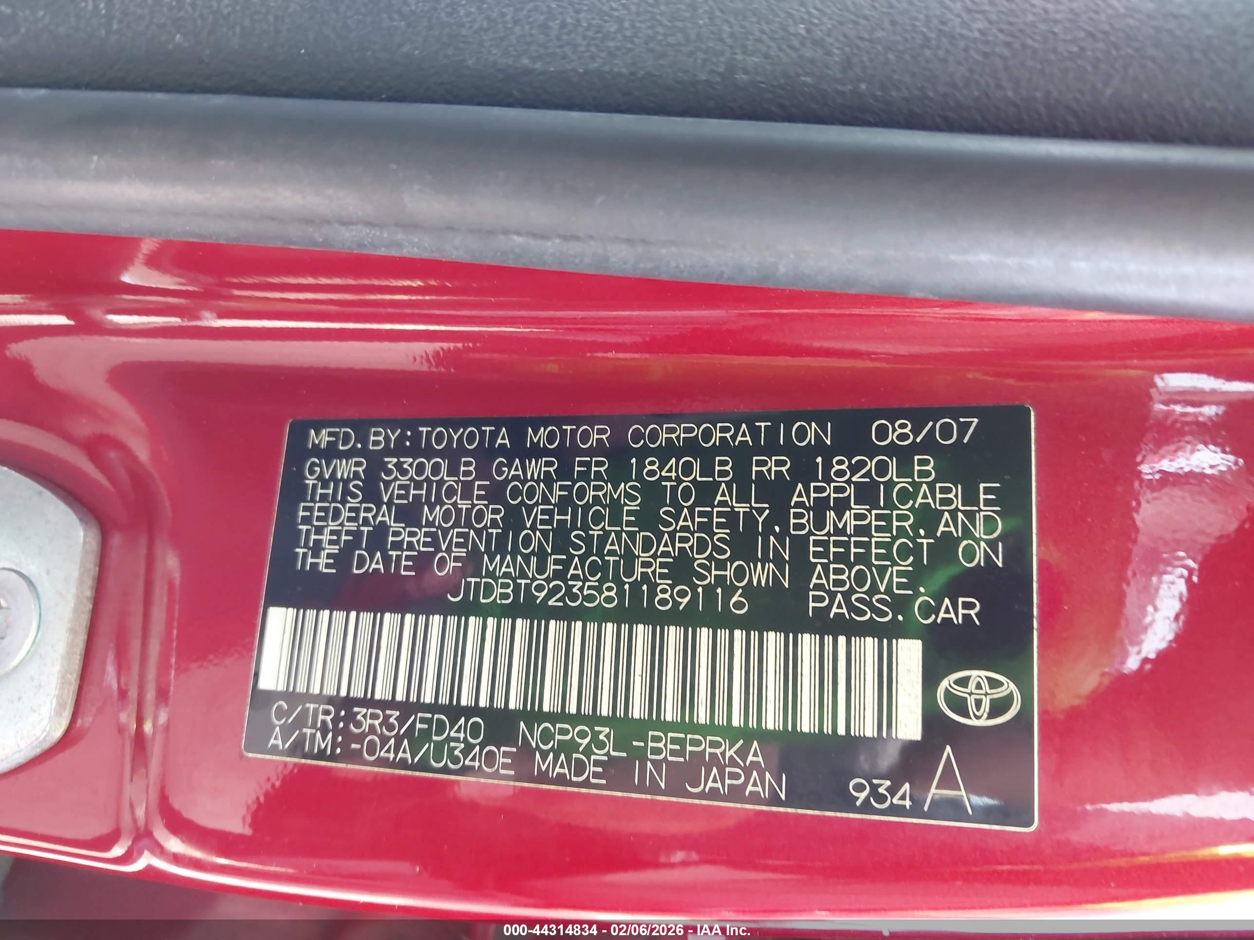TOYOTA YARIS image 9