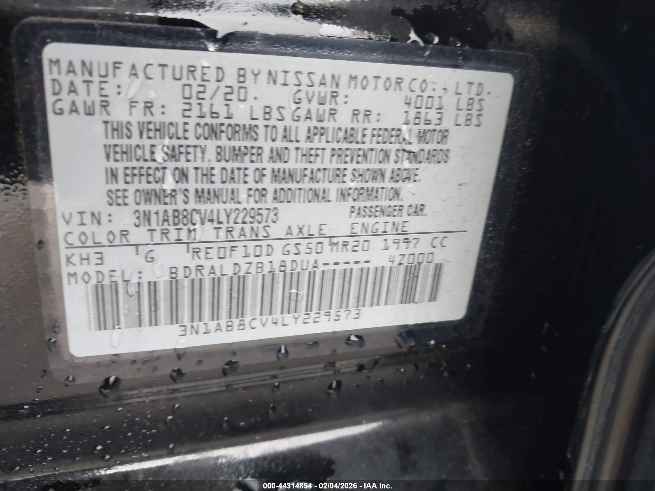 NISSAN SENTRA image 9