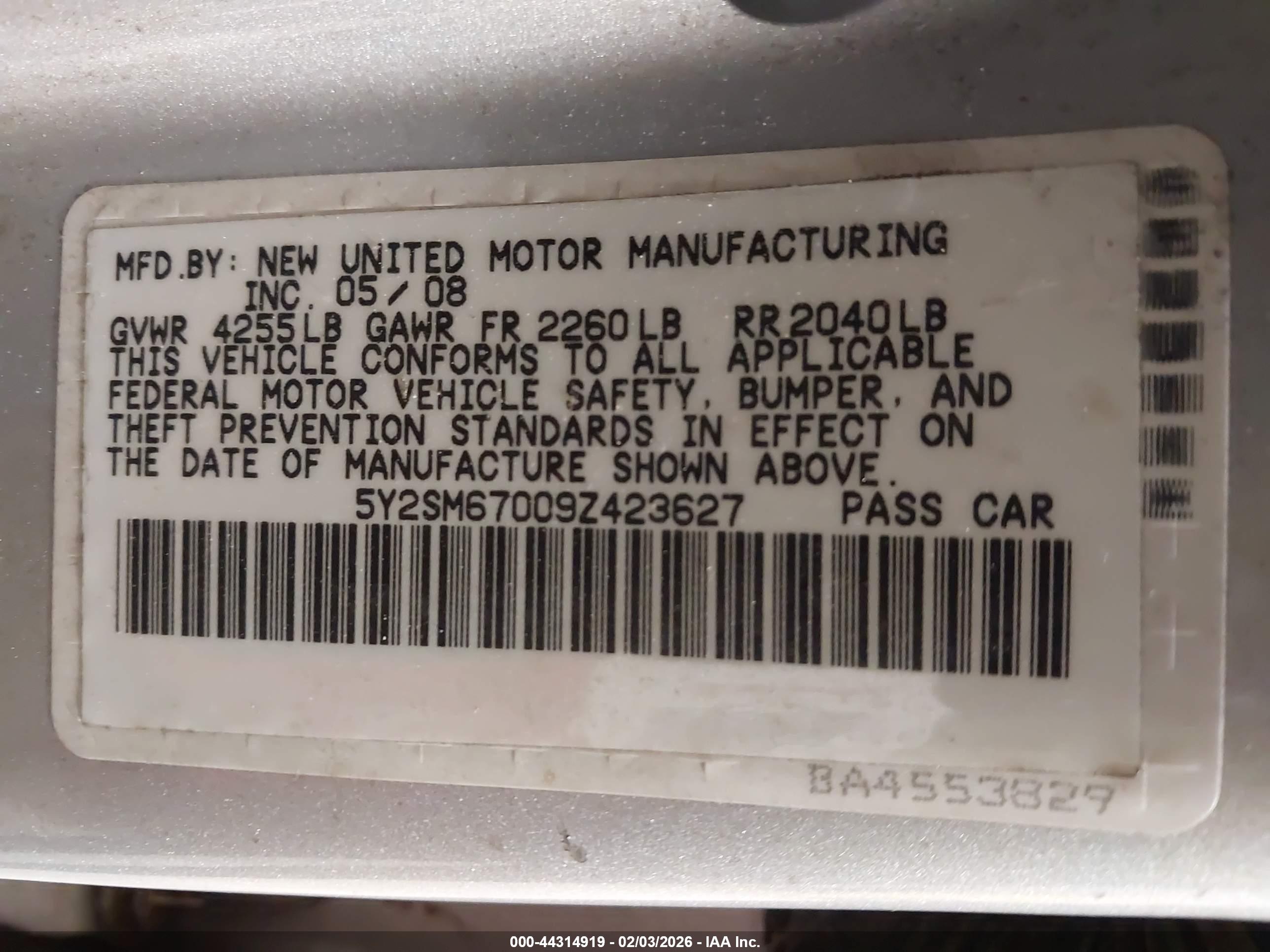 PONTIAC VIBE image 9